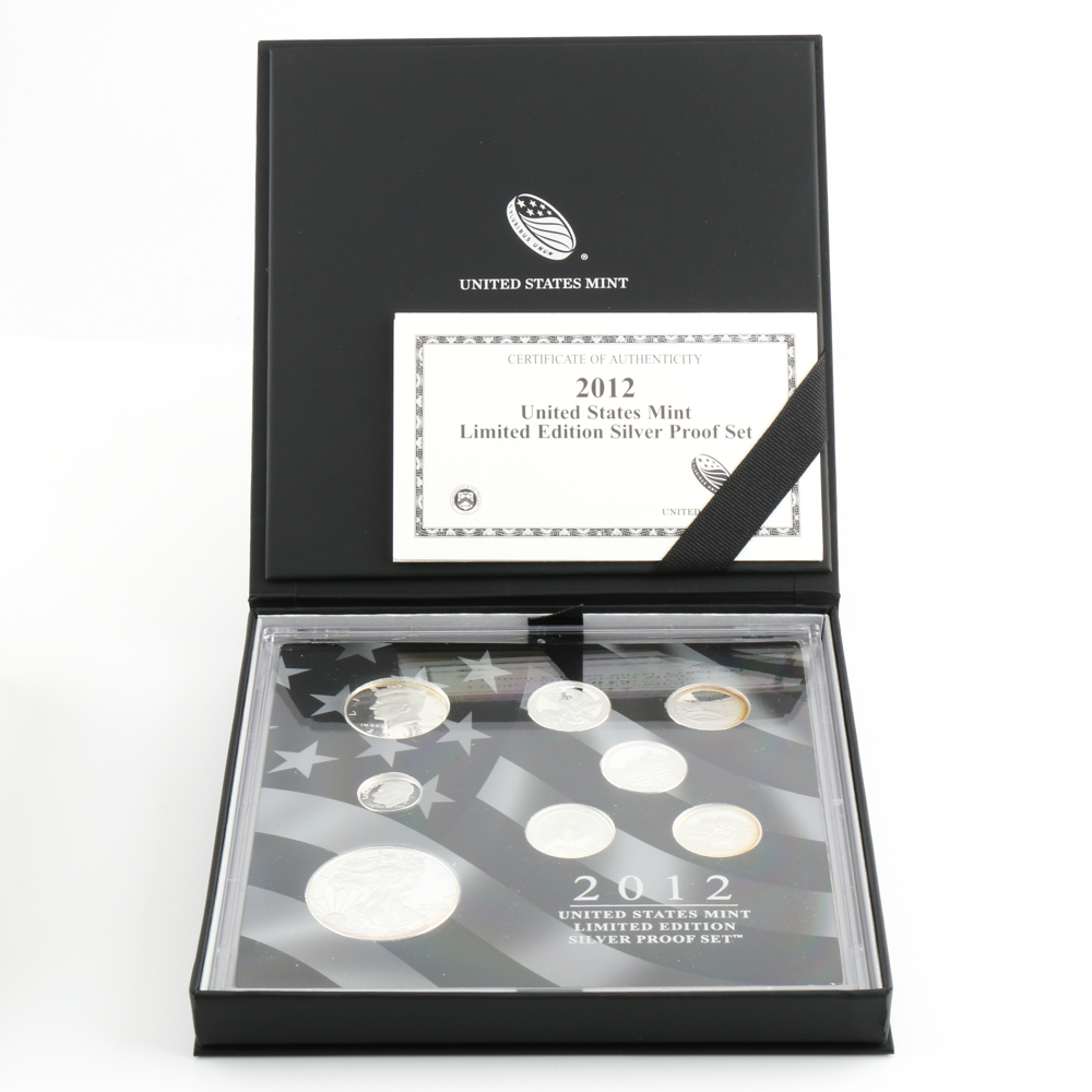 2012 U.S. Mint Limited Edition Silver Proof Set