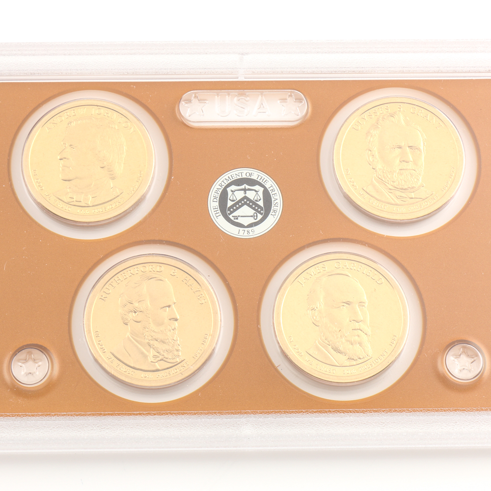 Group of U.S. Mint Presidential $1 Coin Proof Sets