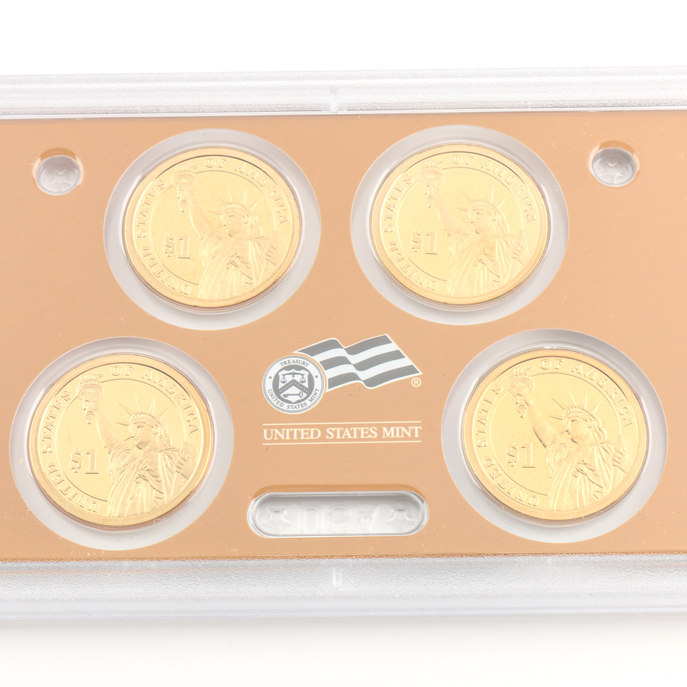 Group of U.S. Mint Presidential $1 Coin Proof Sets