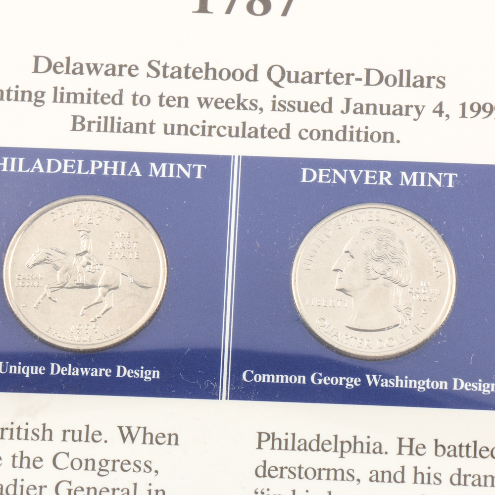 Statehood Quarters Collection Volume I and II
