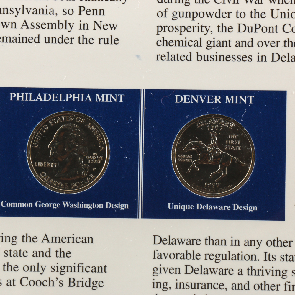 Statehood Quarters Collection Volume I and II
