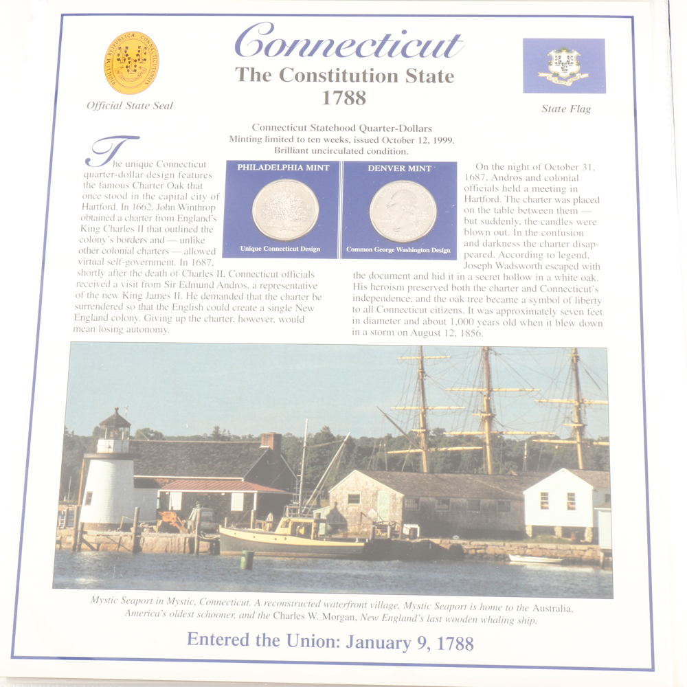 Statehood Quarters Collection Volume I and II