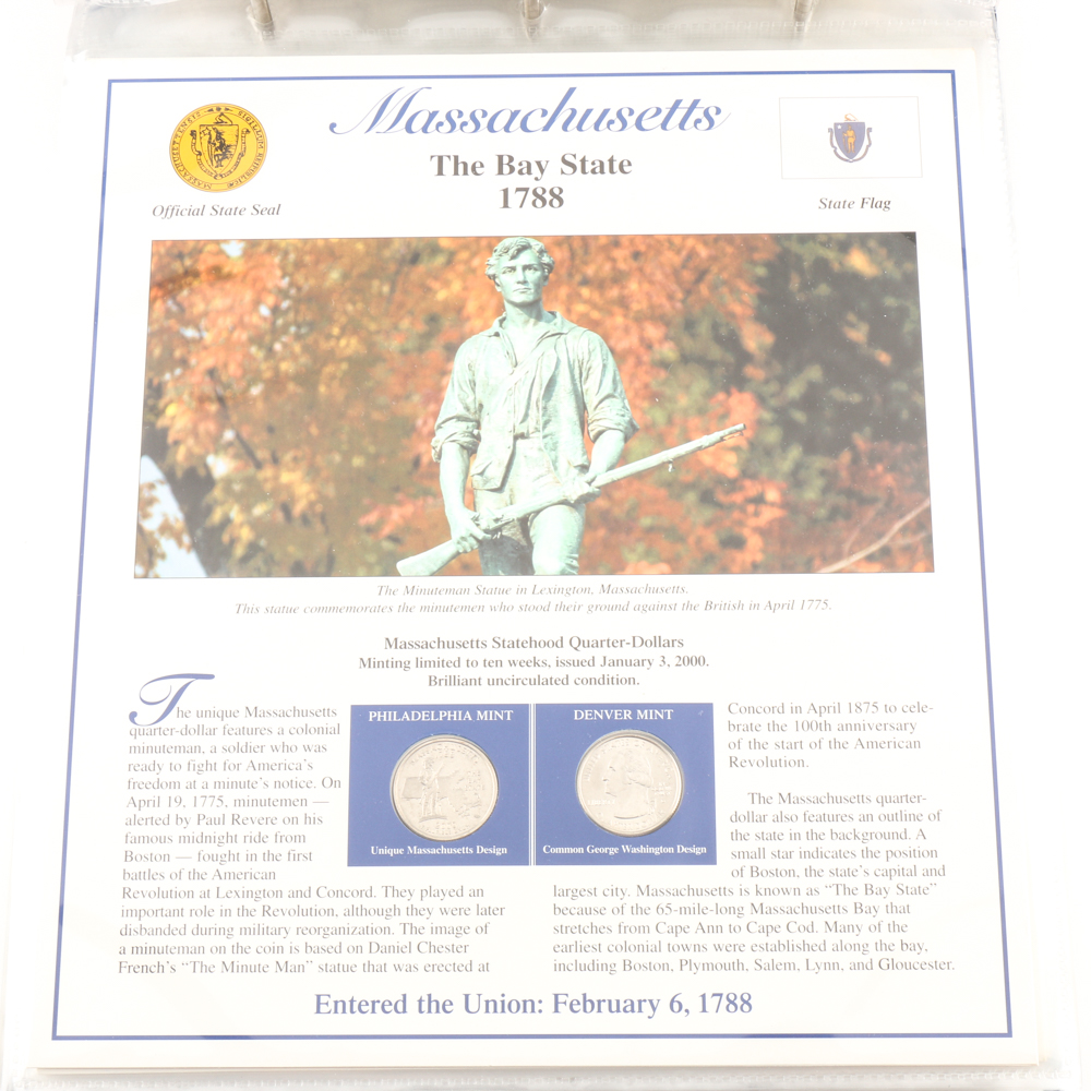 Statehood Quarters Collection Volume I and II
