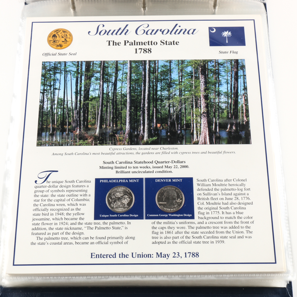 Statehood Quarters Collection Volume I and II