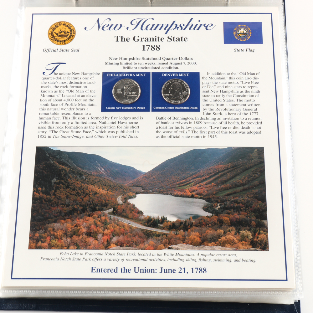 Statehood Quarters Collection Volume I and II