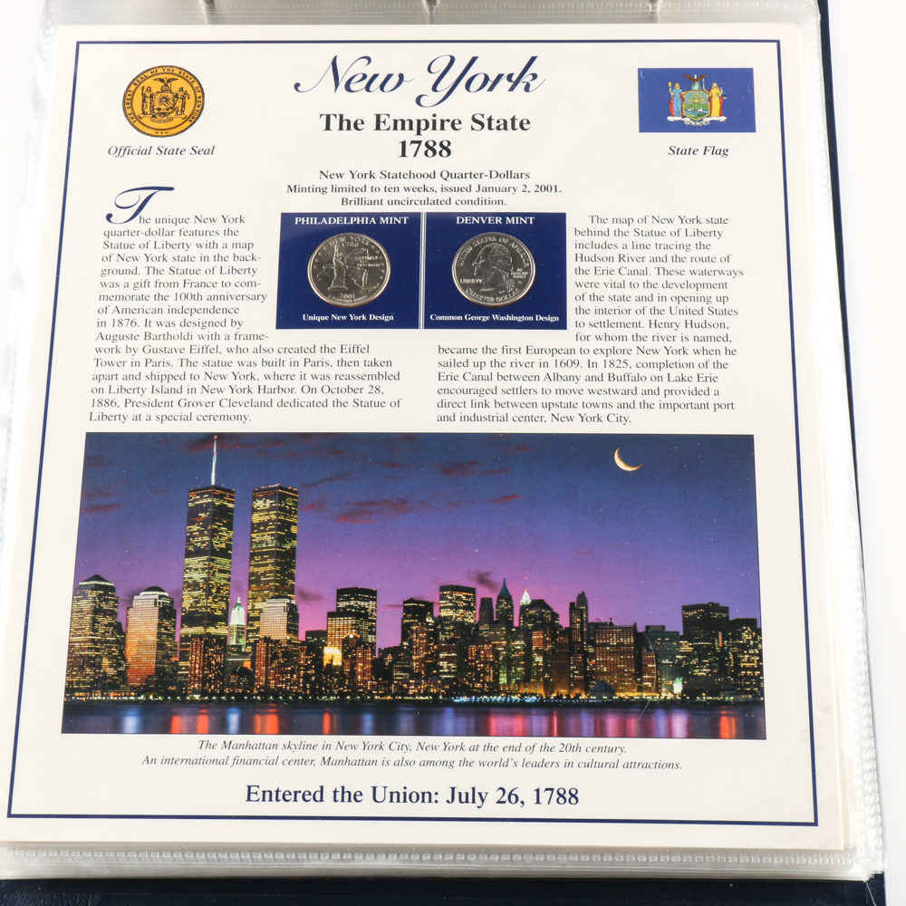 Statehood Quarters Collection Volume I and II