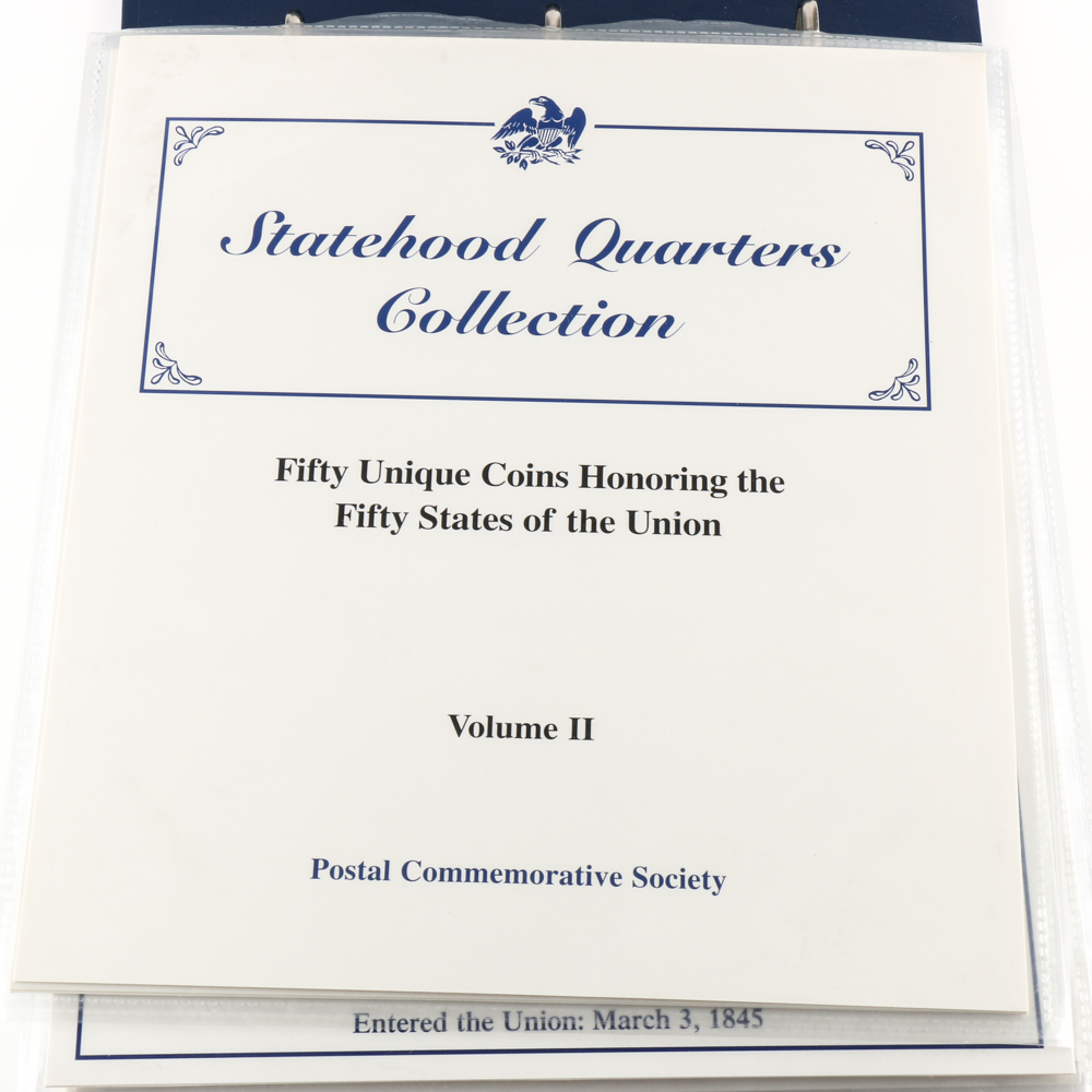 Statehood Quarters Collection Volume I and II