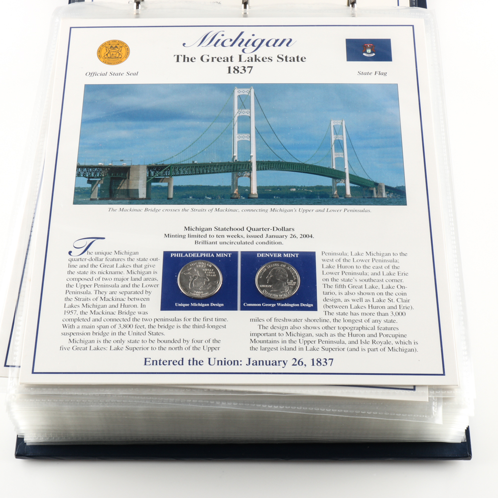 Statehood Quarters Collection Volume I and II