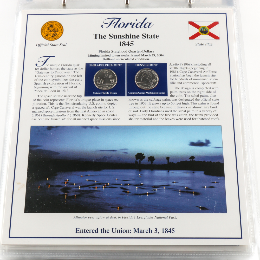 Statehood Quarters Collection Volume I and II