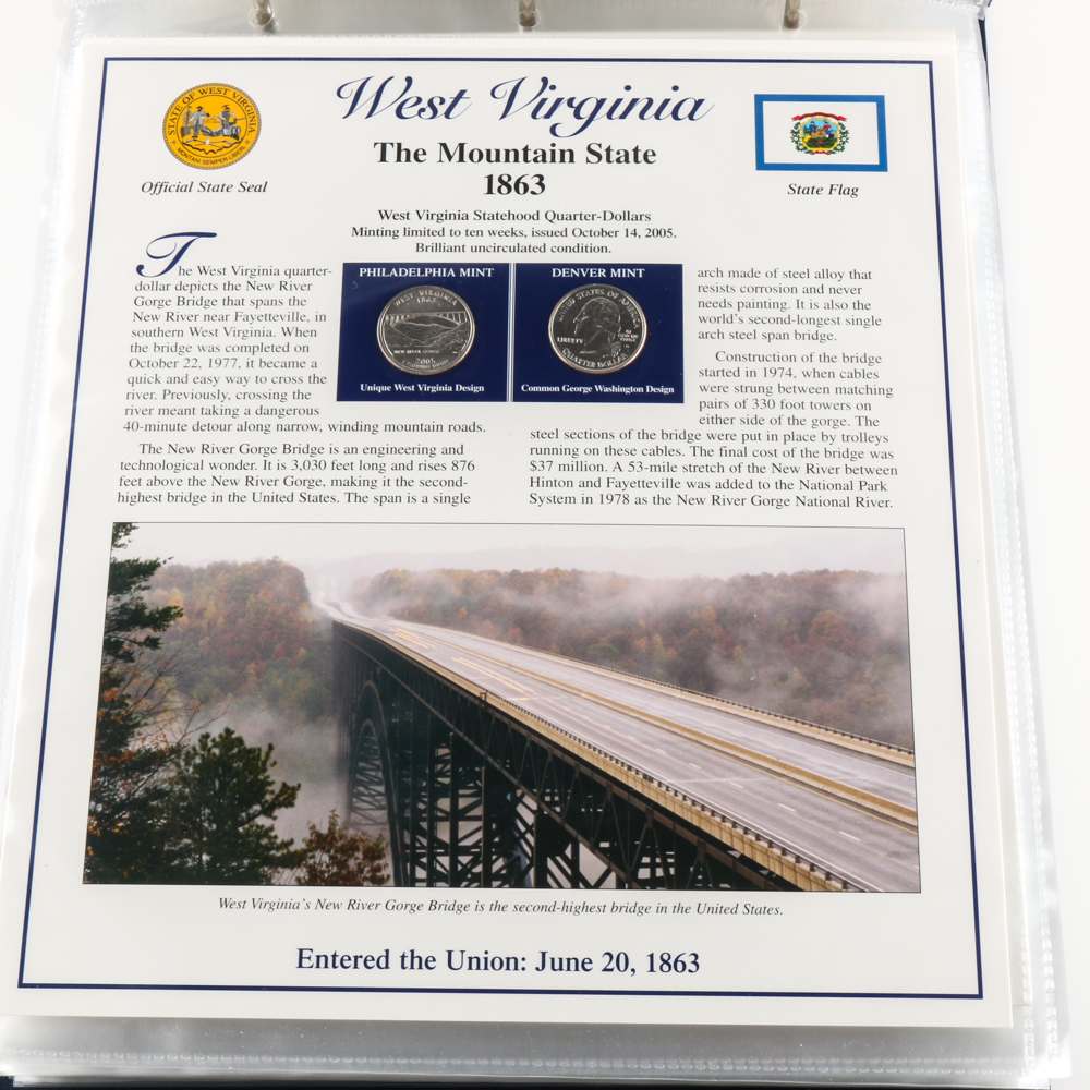 Statehood Quarters Collection Volume I and II