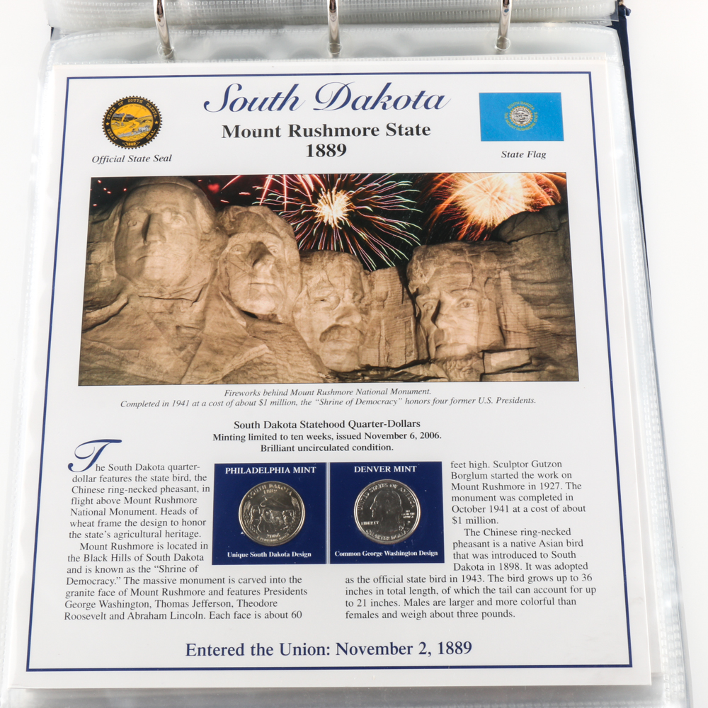 Statehood Quarters Collection Volume I and II