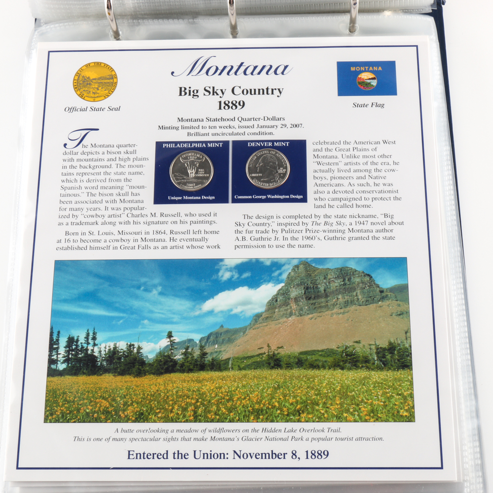 Statehood Quarters Collection Volume I and II