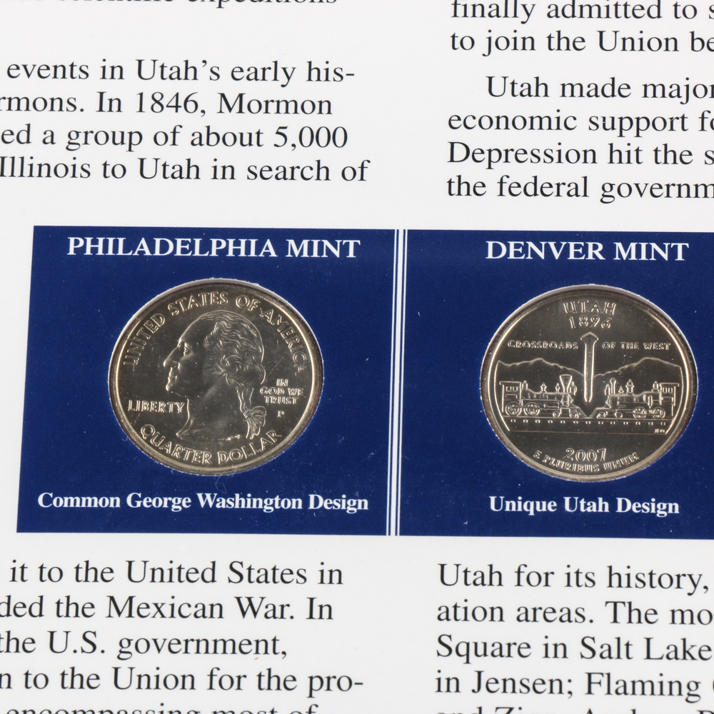 Statehood Quarters Collection Volume I and II