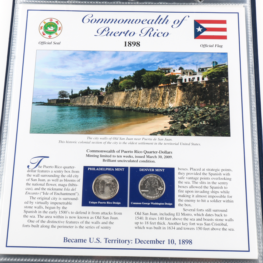 Statehood Quarters Collection Volume I and II