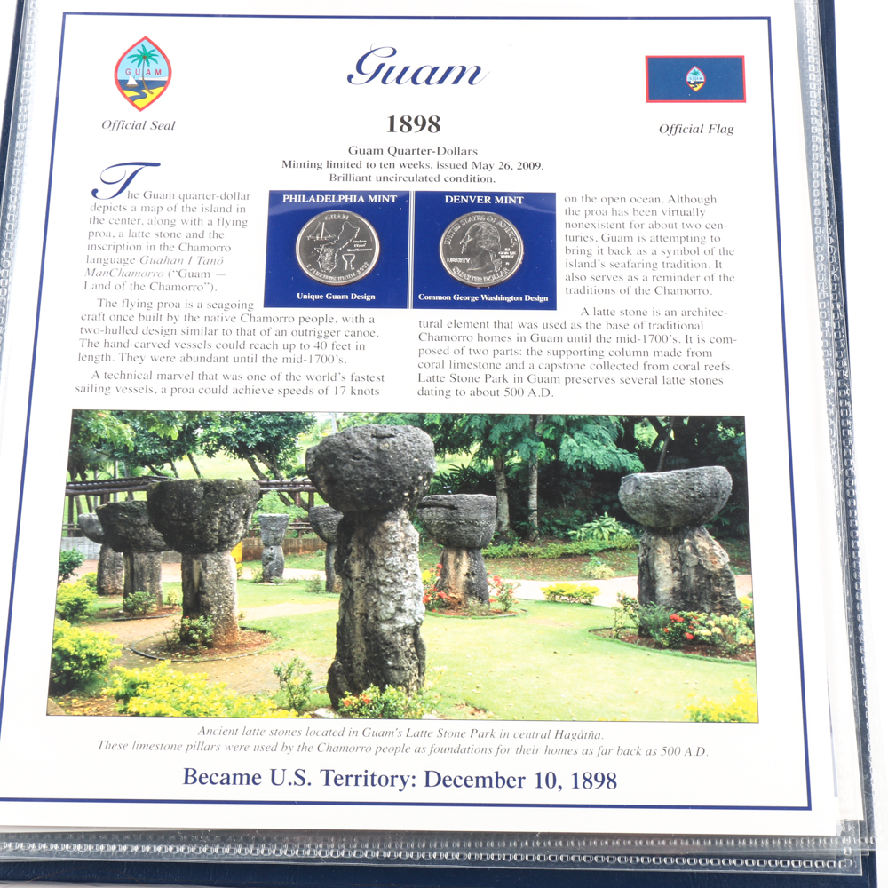 Statehood Quarters Collection Volume I and II