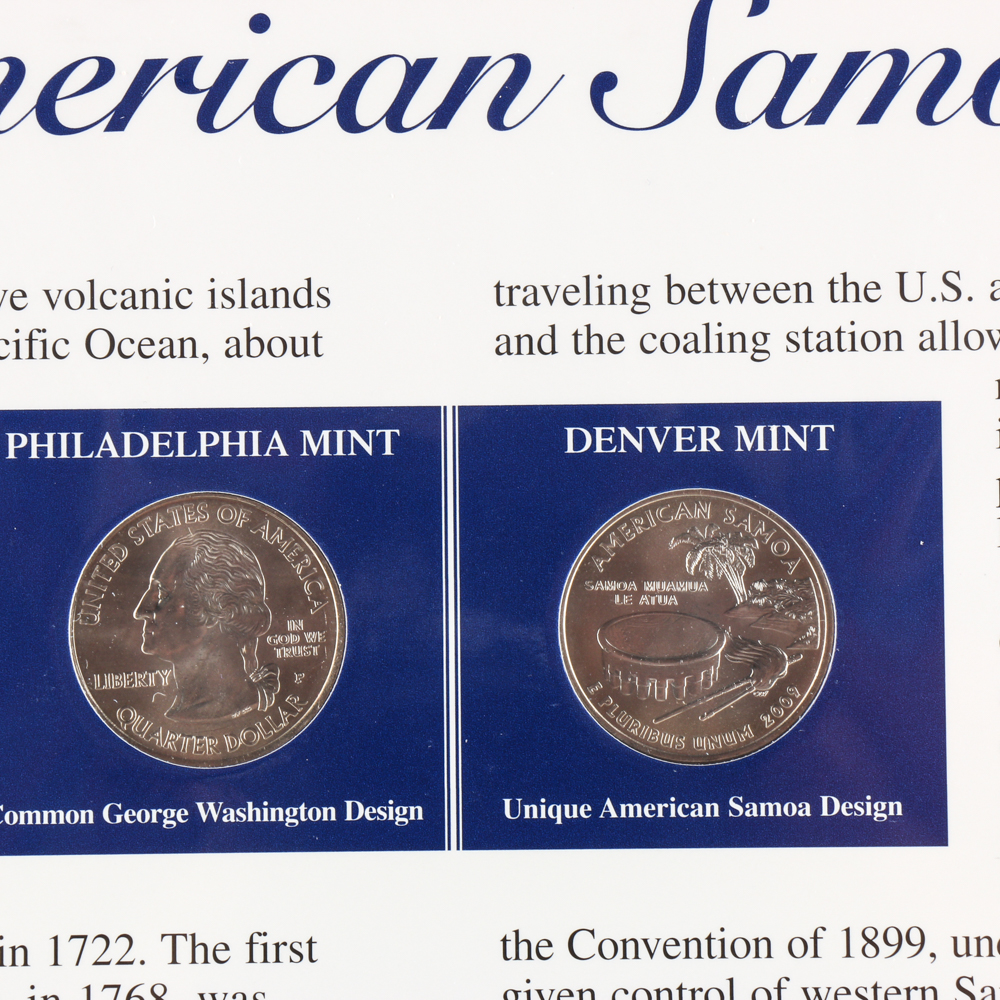 Statehood Quarters Collection Volume I and II