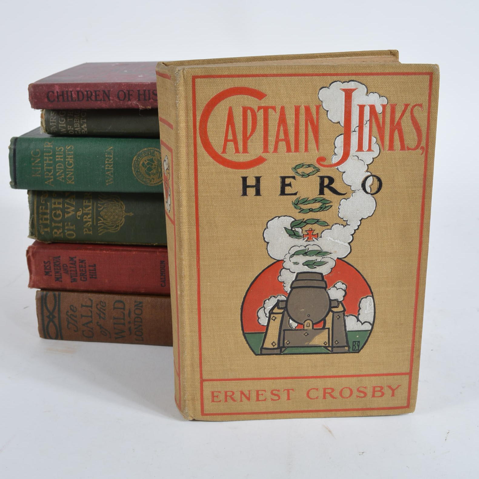 Antique Book Assortment Including 1915 Edition of "Call of the Wild"