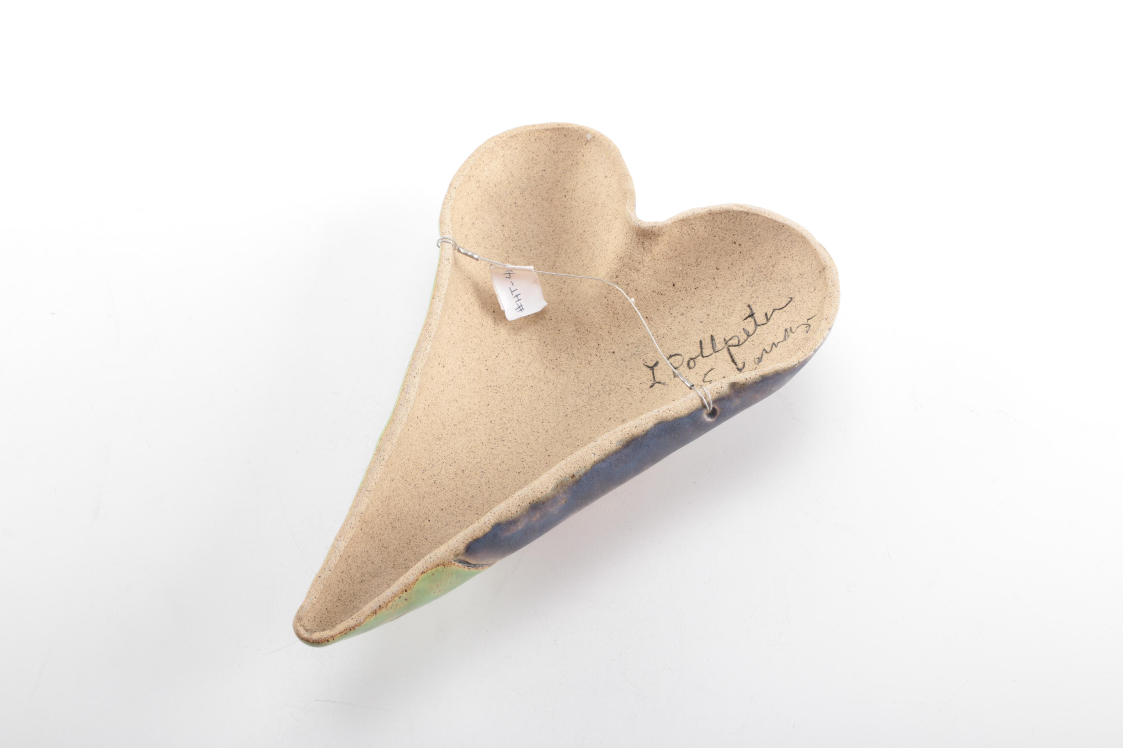 Ceramic Heart Wall Decoration