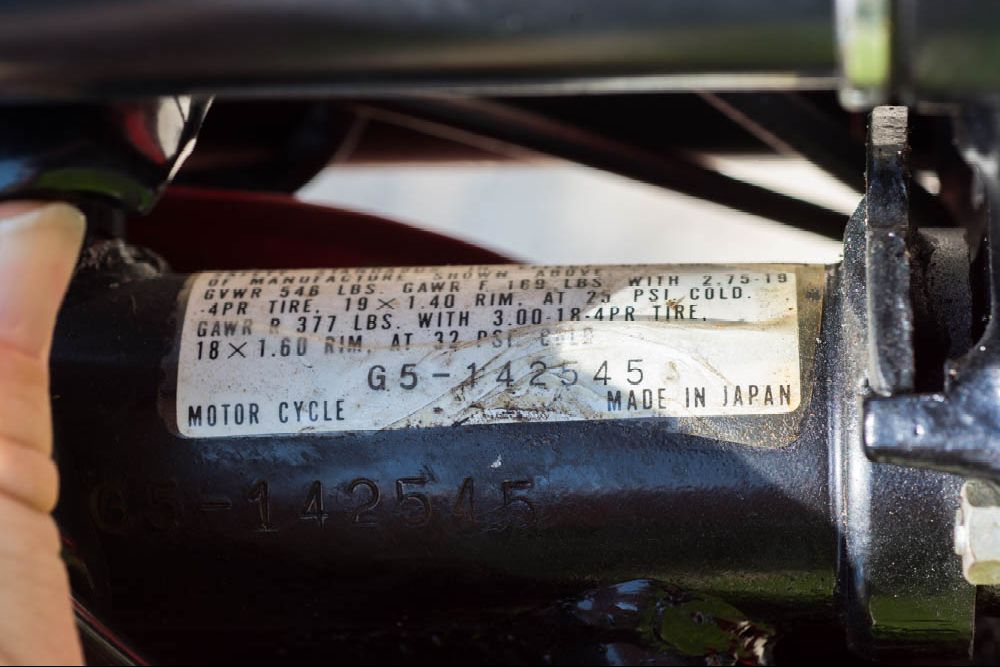 Kawasaki Red and Black KE 100