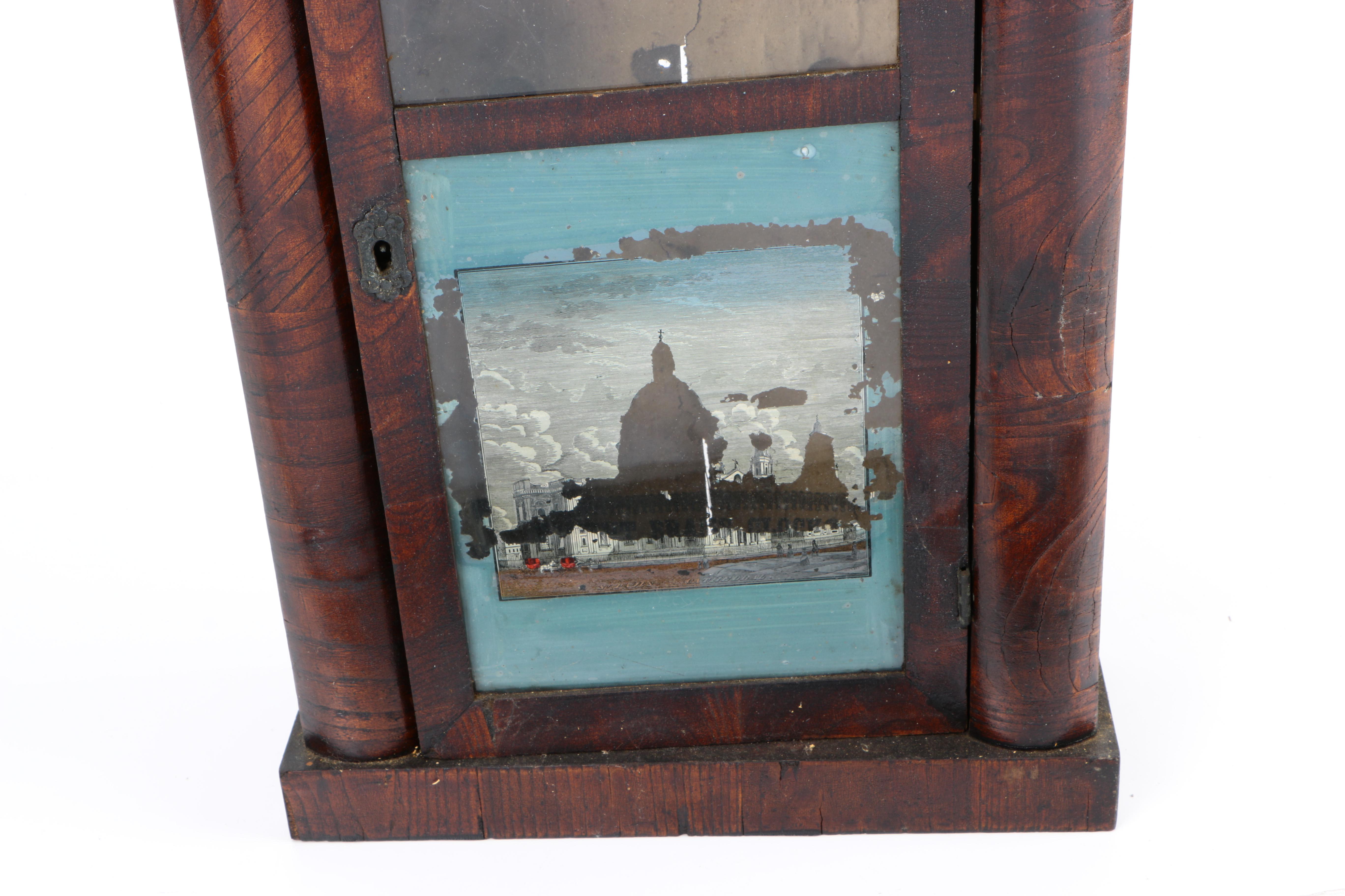 Antique Steeple Mantel Clock Case