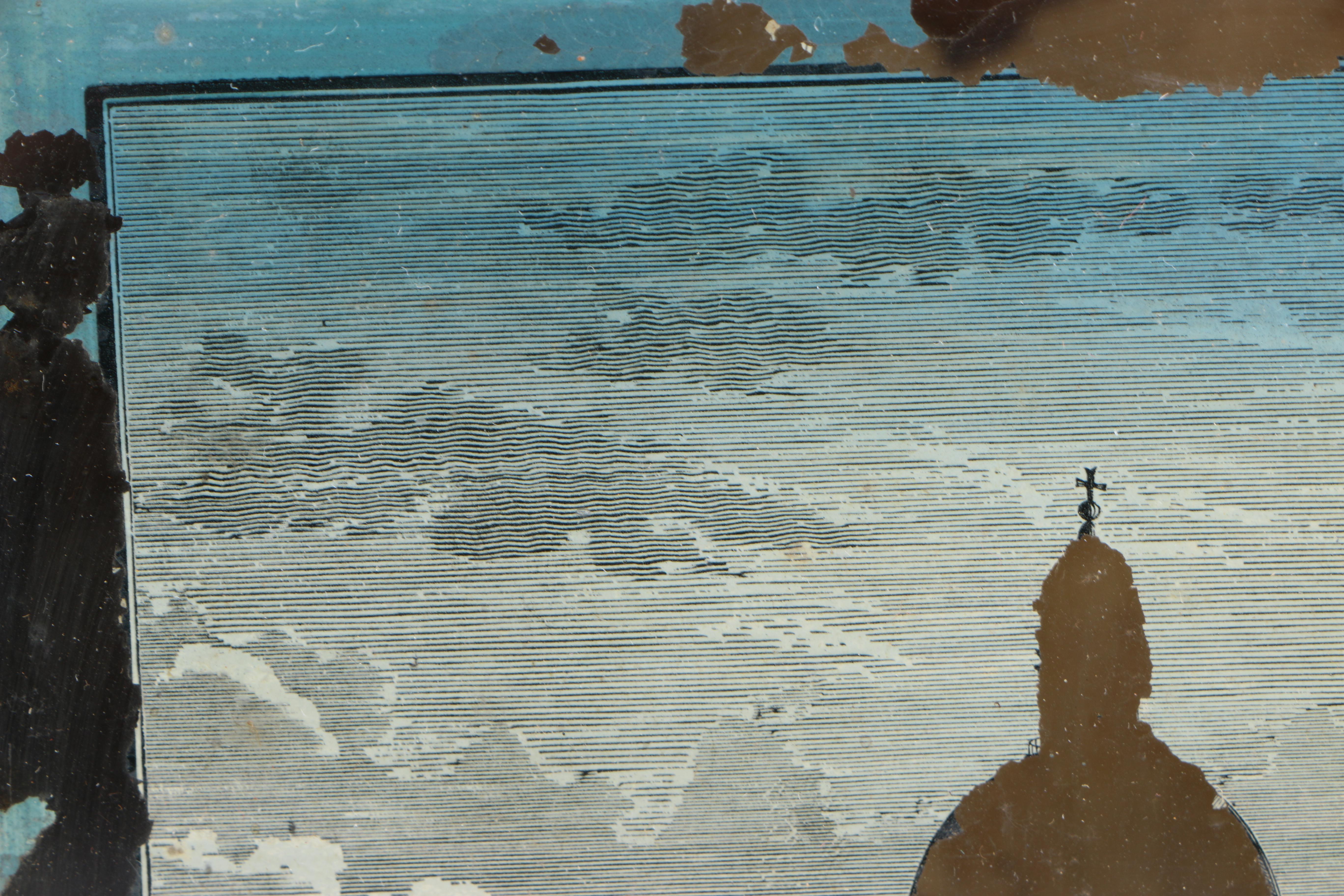 Antique Steeple Mantel Clock Case