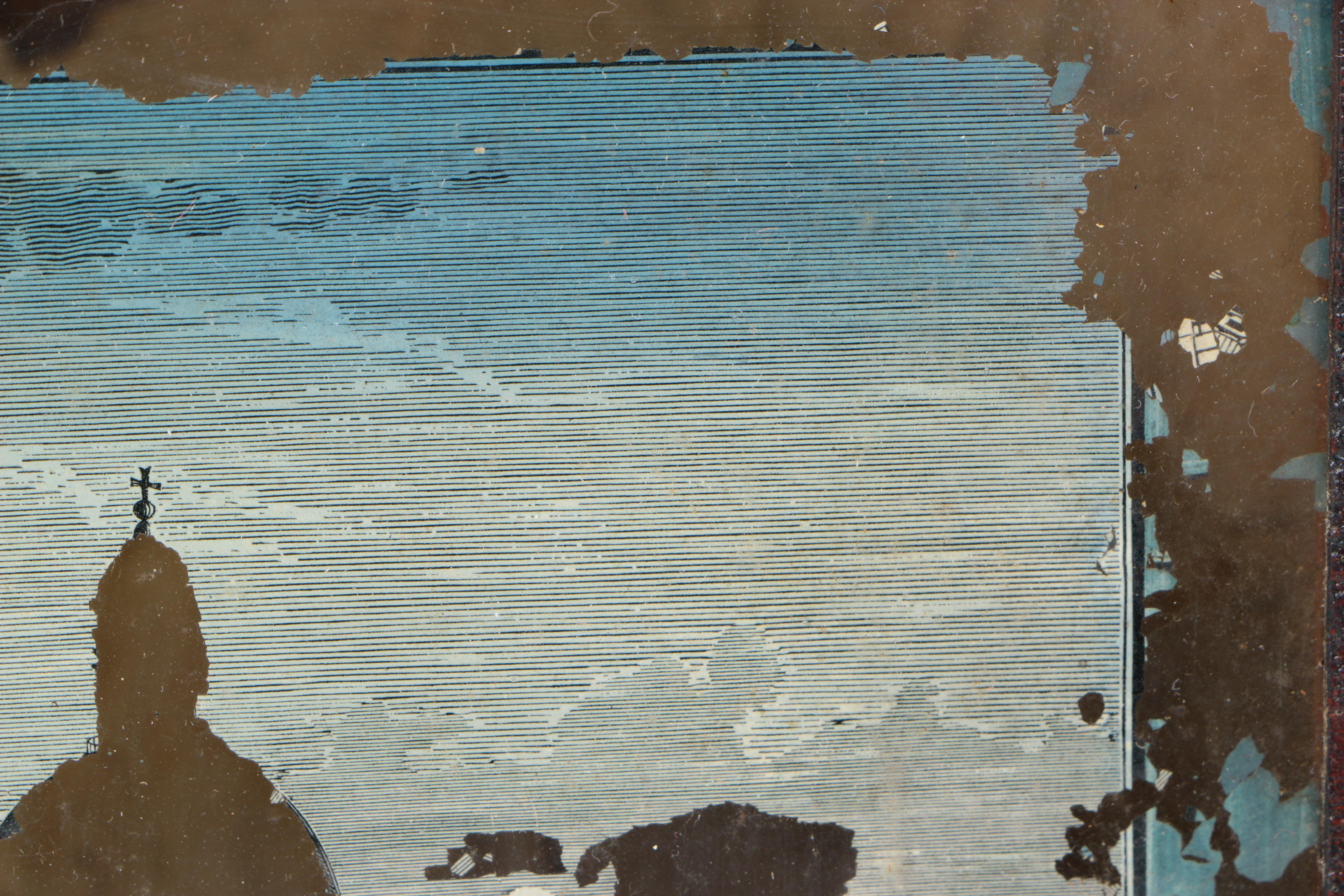 Antique Steeple Mantel Clock Case