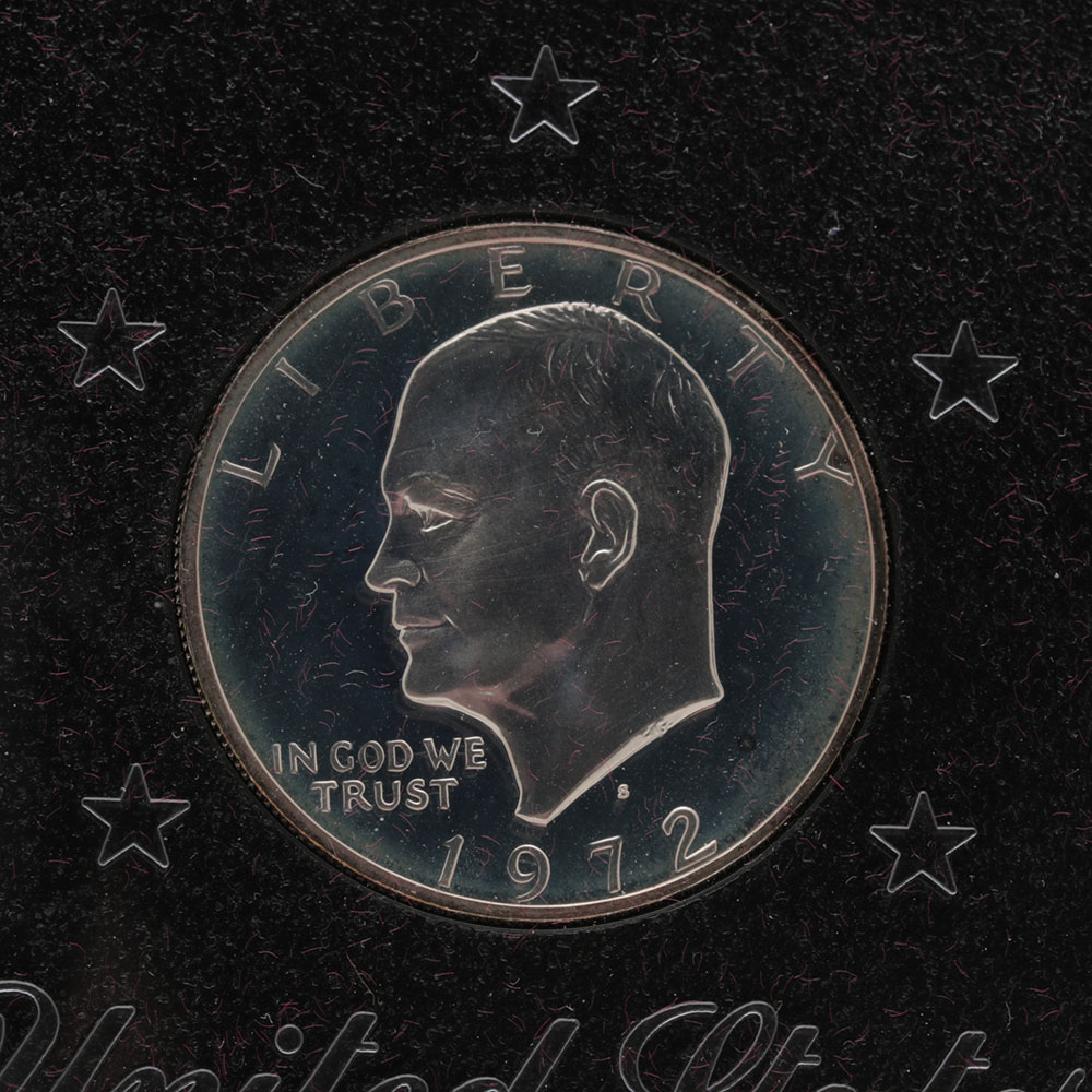 1972 S Eisenhower Silver Dollar Proof Coin
