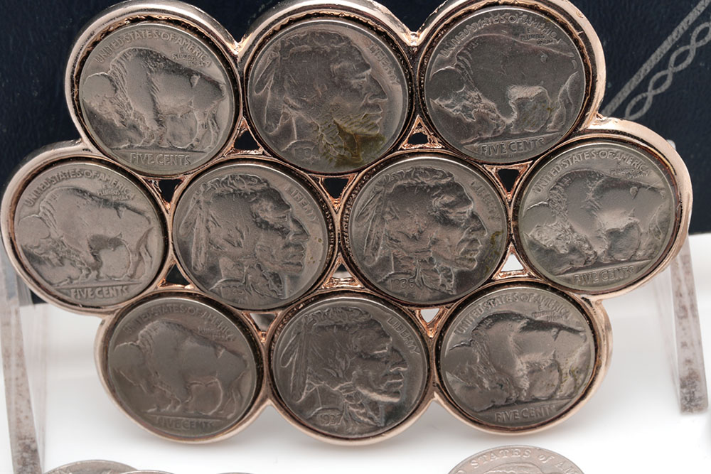Group of Forty-six Various American Nickels