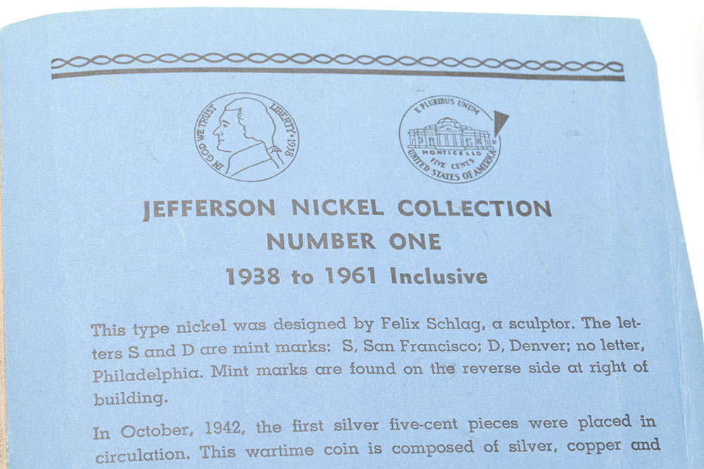 Group of Forty-six Various American Nickels