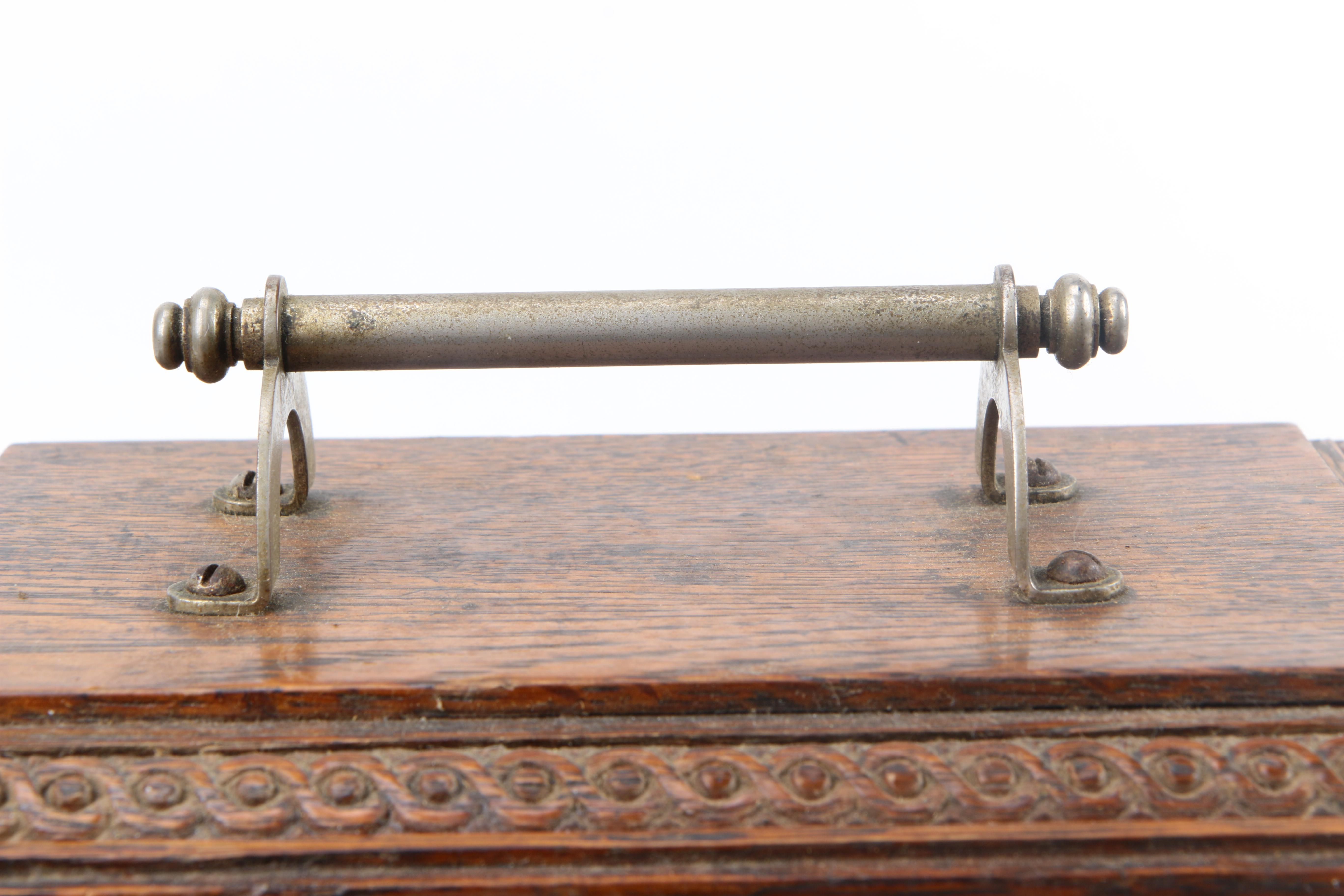 Vintage Seikosha Oak Mantel Clock