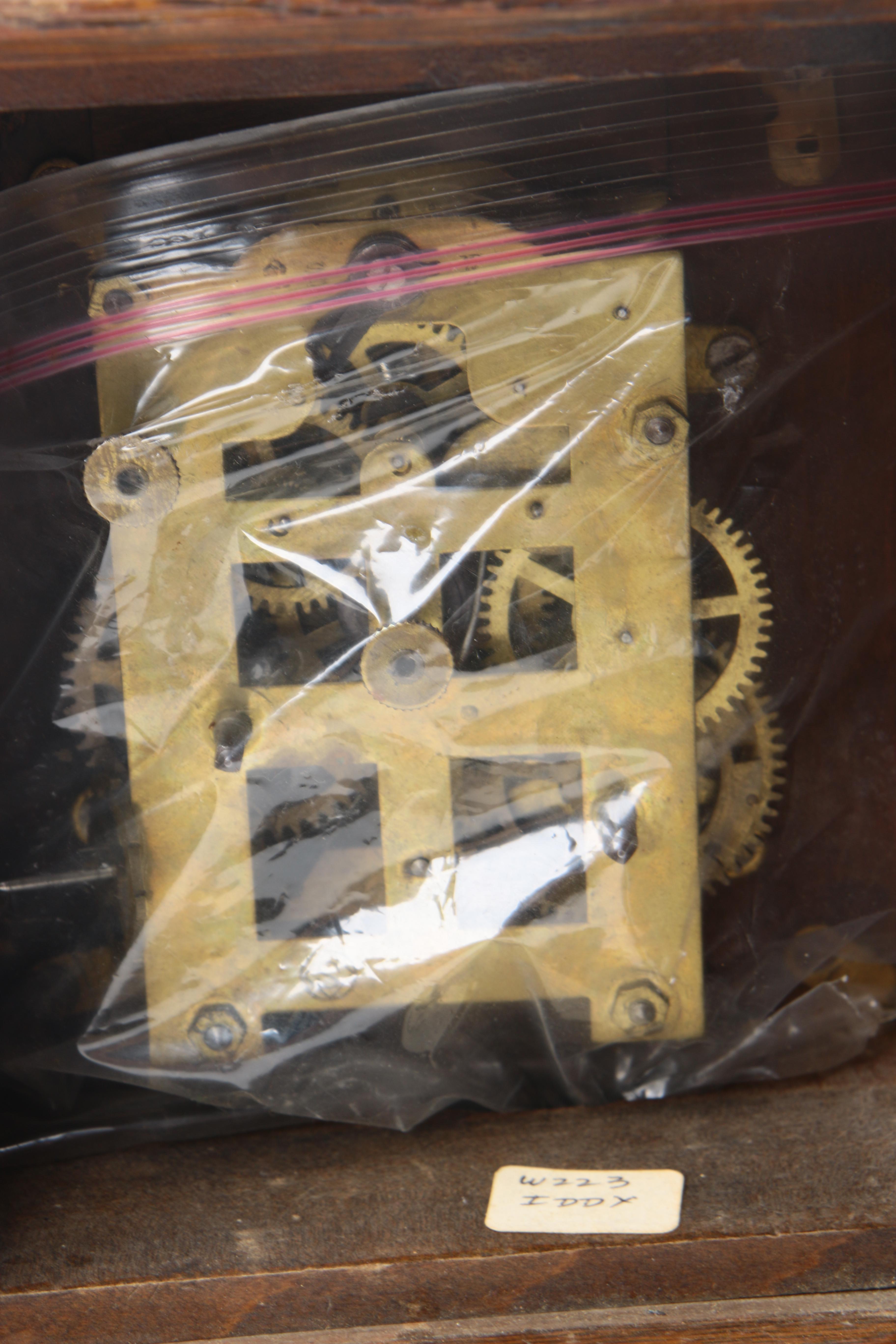 Vintage Seikosha Oak Mantel Clock