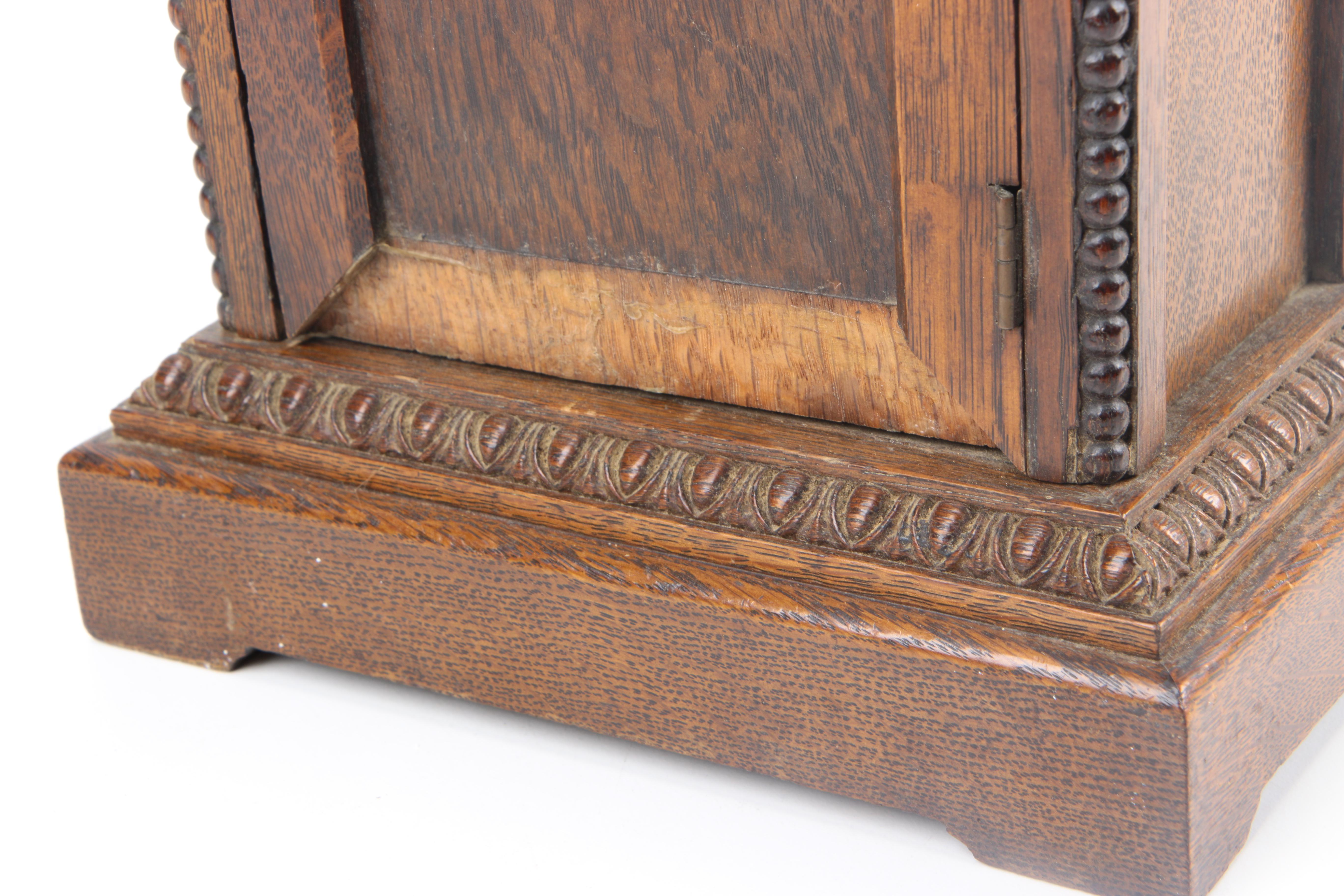 Vintage Seikosha Oak Mantel Clock