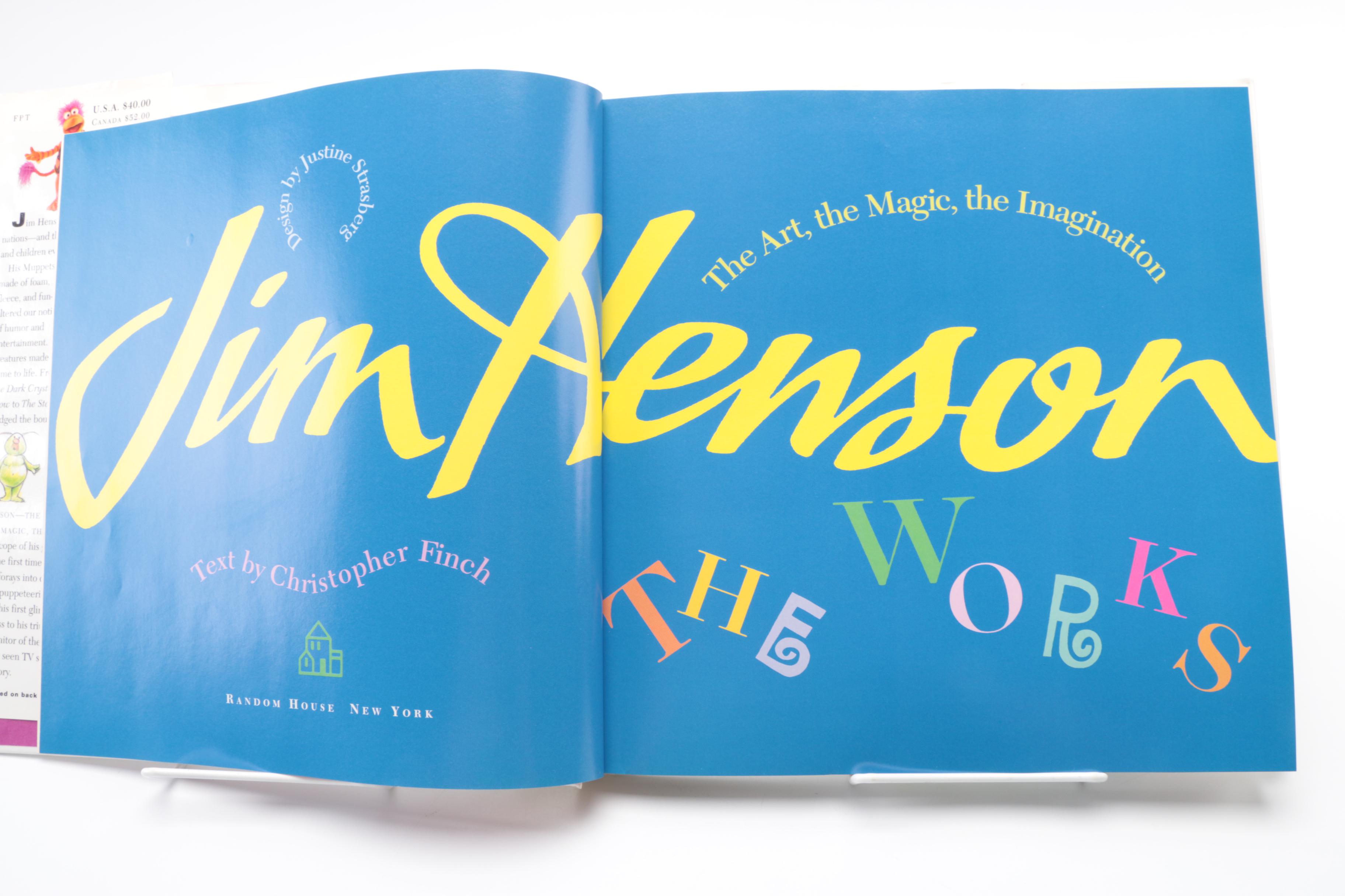 Book Lot with Jim Henson's "The Works" and "The Immortal John Lennon"