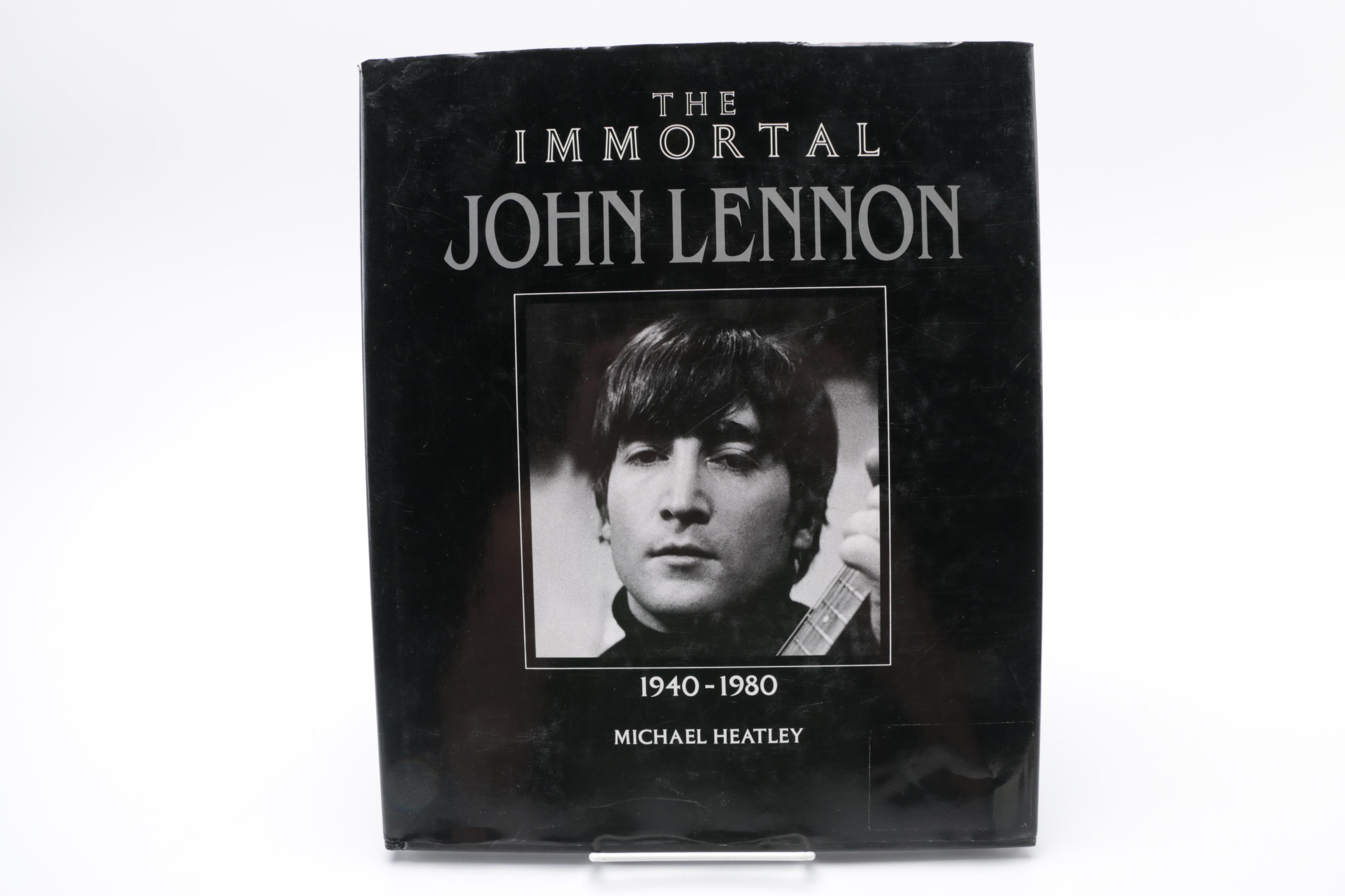 Book Lot with Jim Henson's "The Works" and "The Immortal John Lennon"