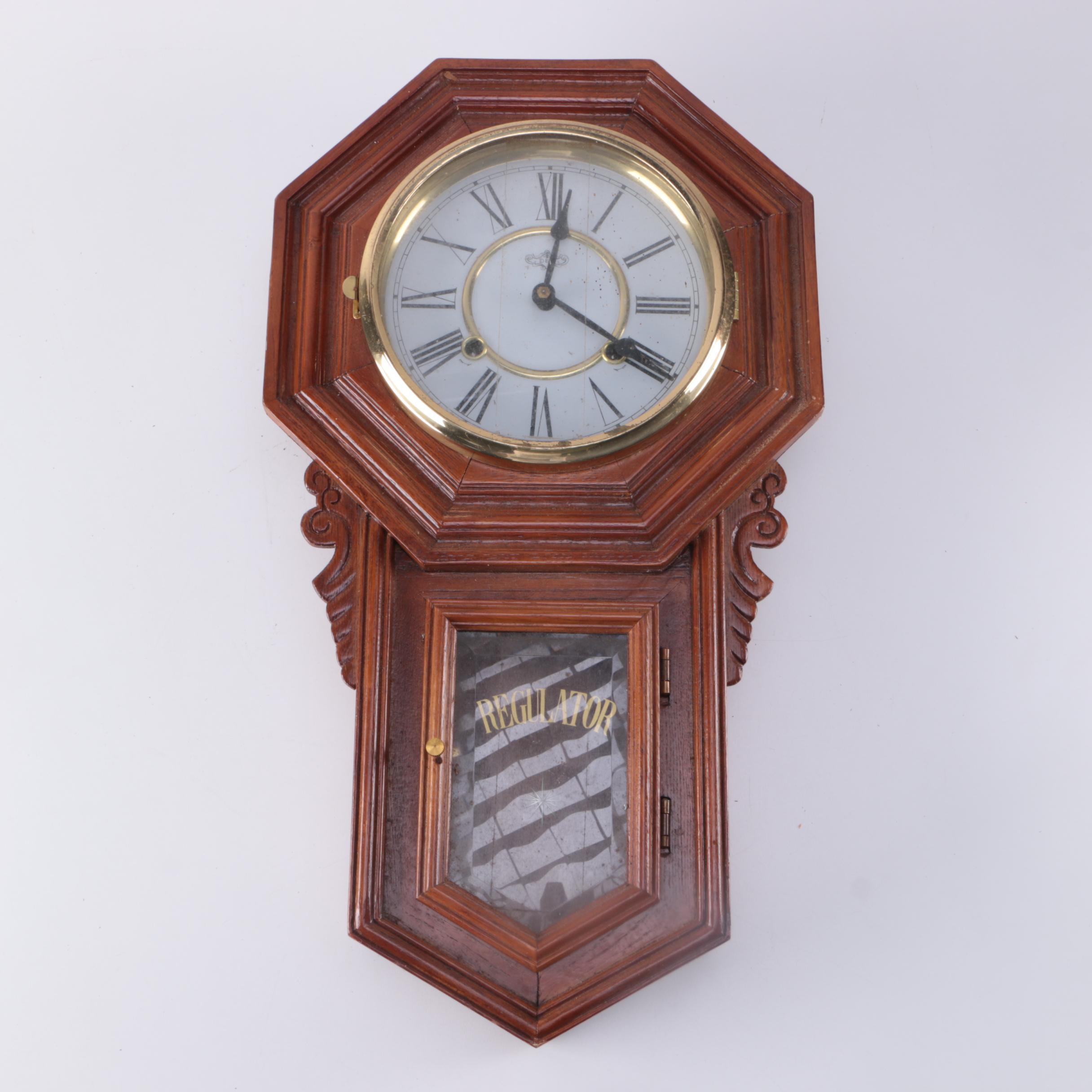 Regulator Pendulum Wall Clock
