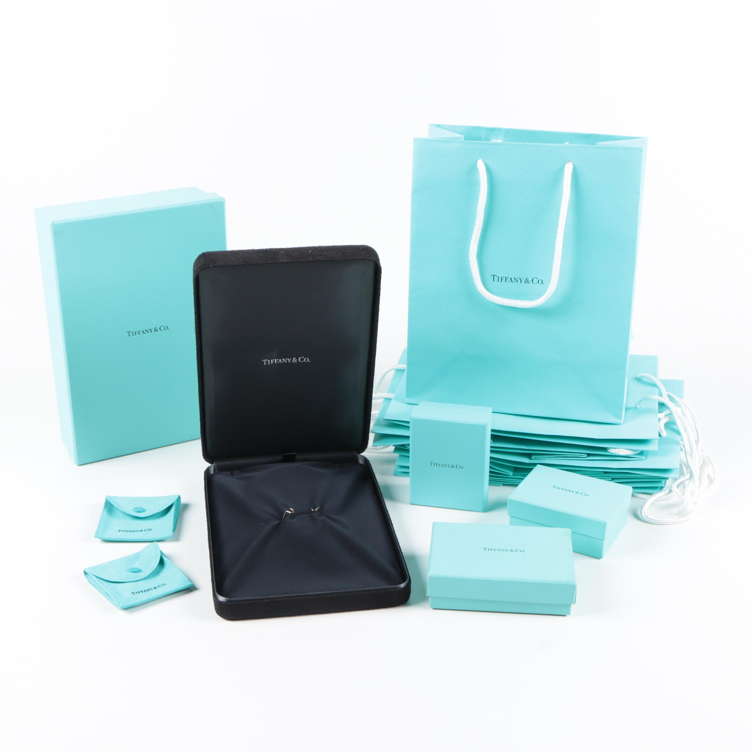 Tiffany & Co Gift Bags and Boxes