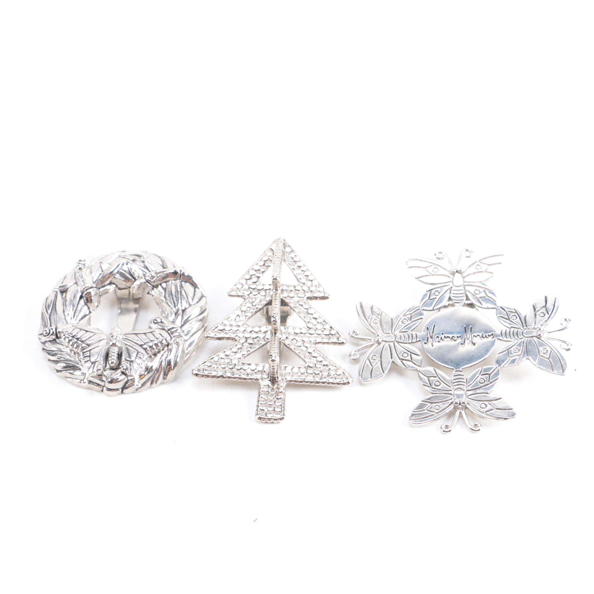 Scarf Clips Including John Hardy and Neiman Marcus