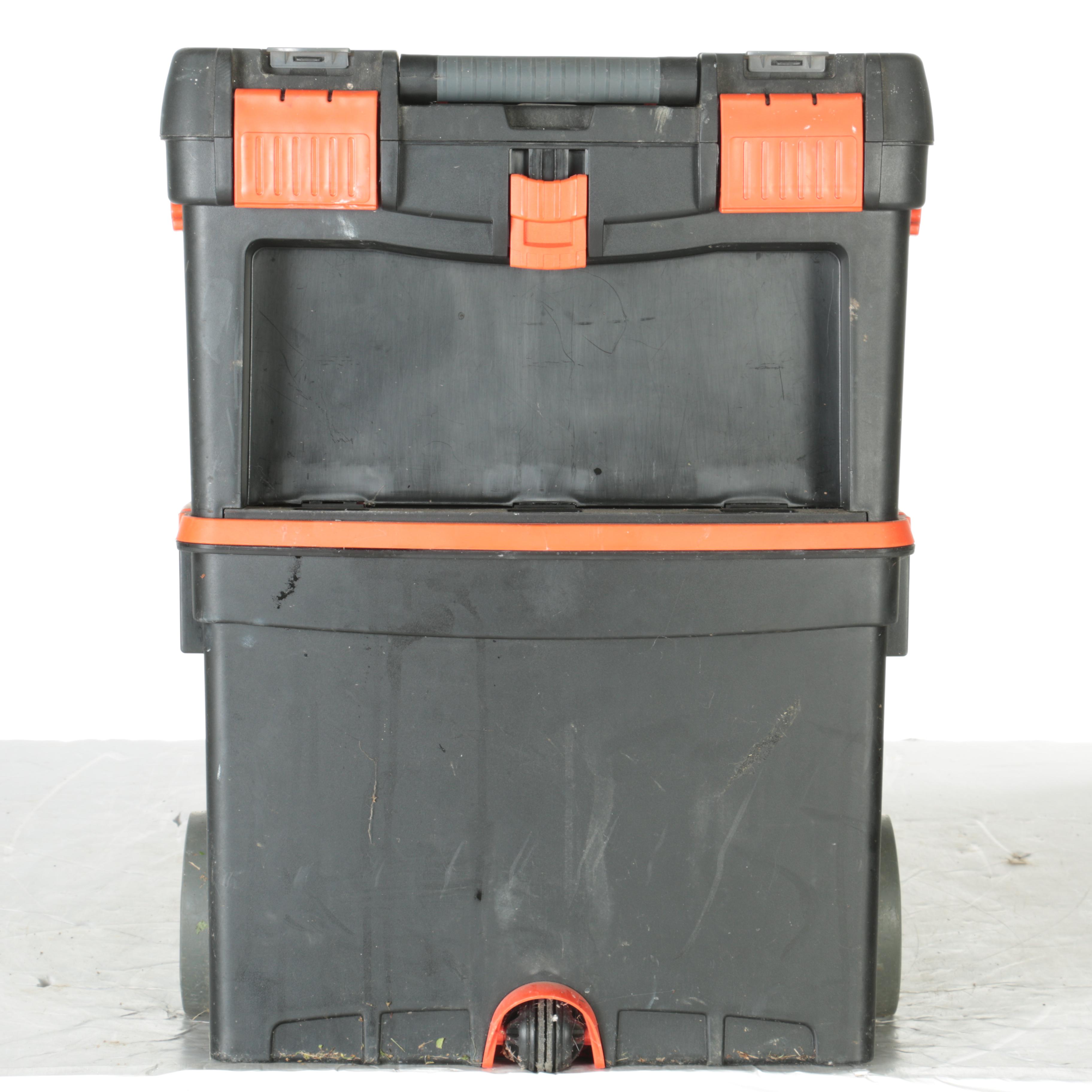 Black & Decker Stacked Toolbox with Assorted Tools