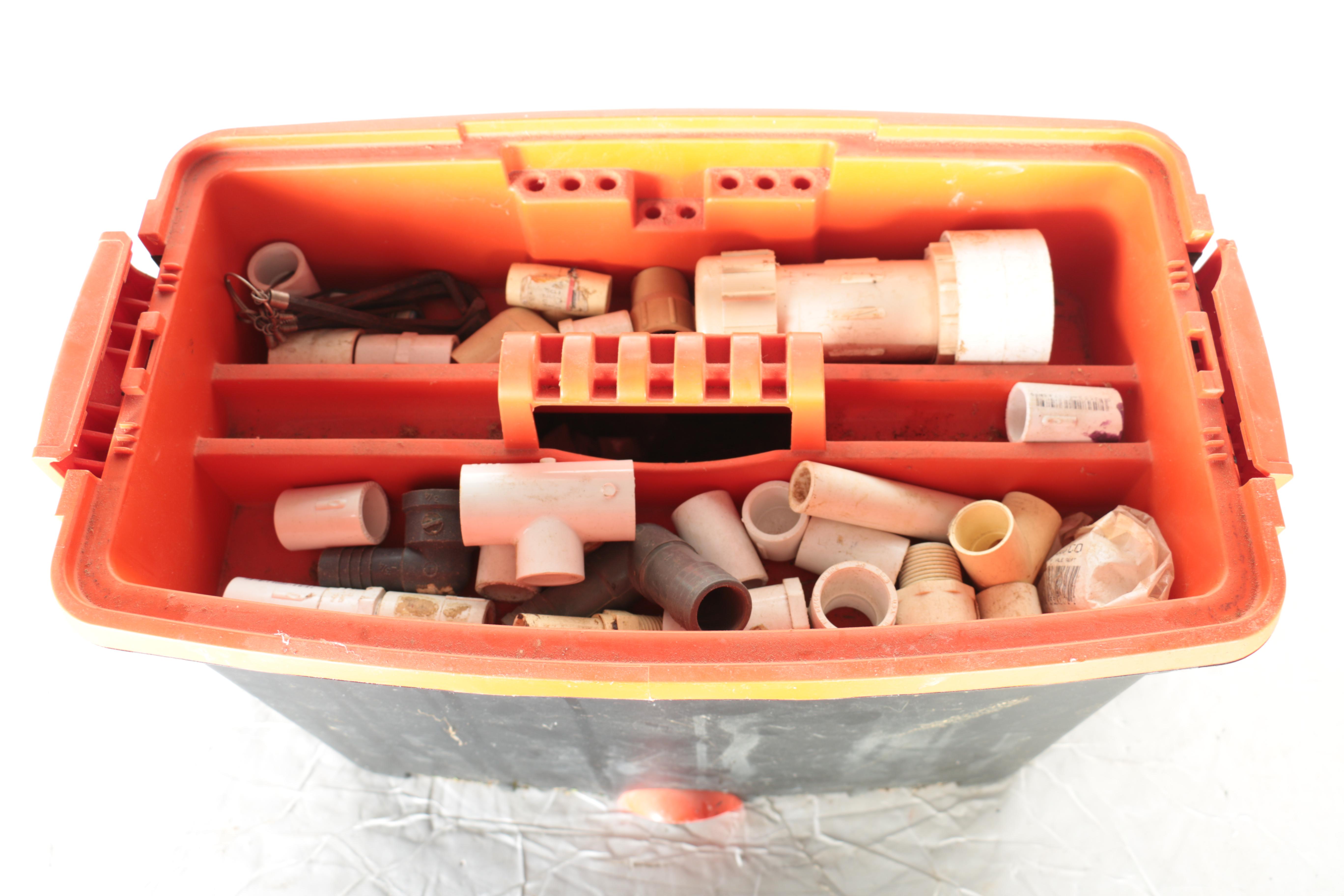 Black & Decker Stacked Toolbox with Assorted Tools