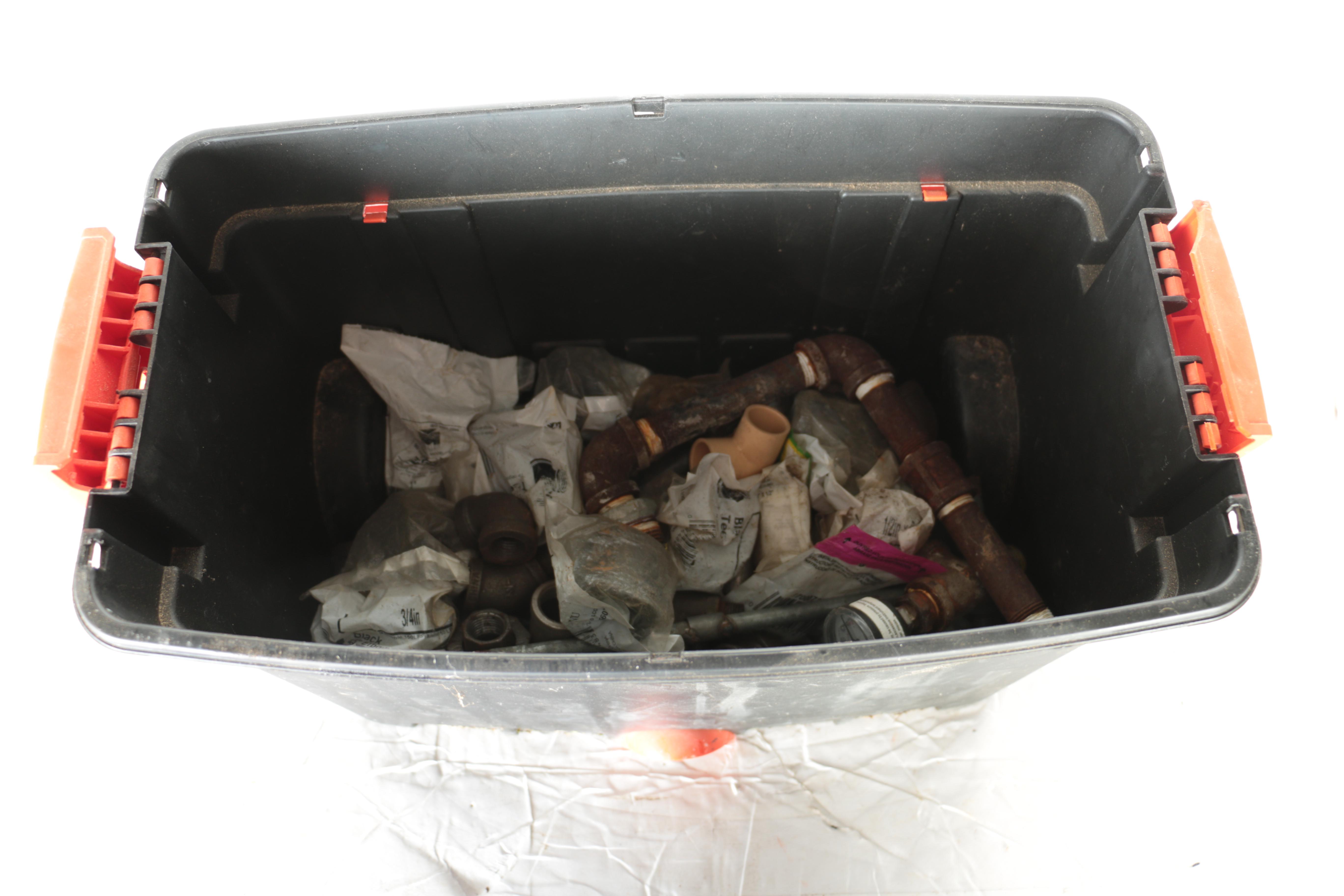 Black & Decker Stacked Toolbox with Assorted Tools