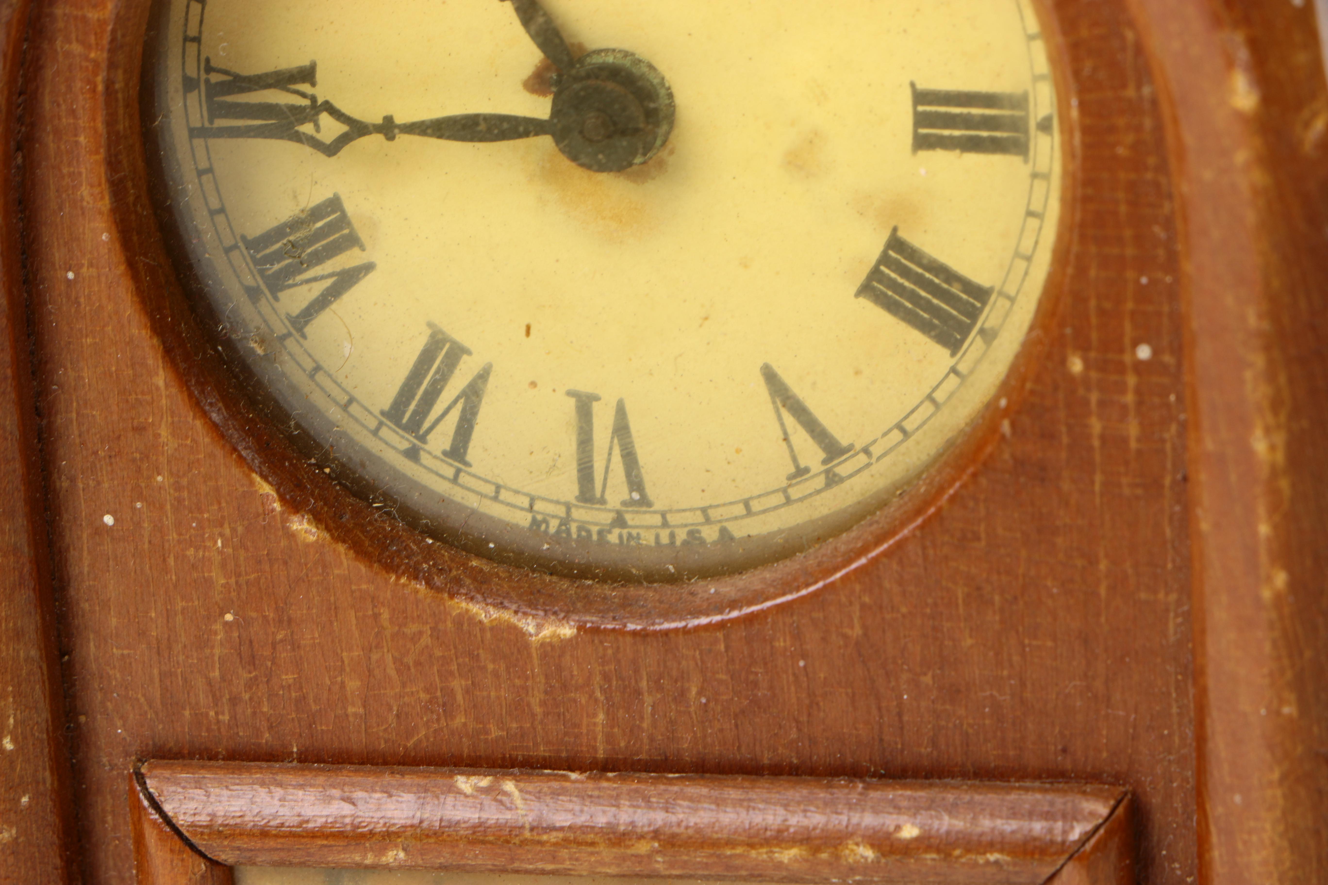 The Burroughs Company Gothic Style Alarm Clock