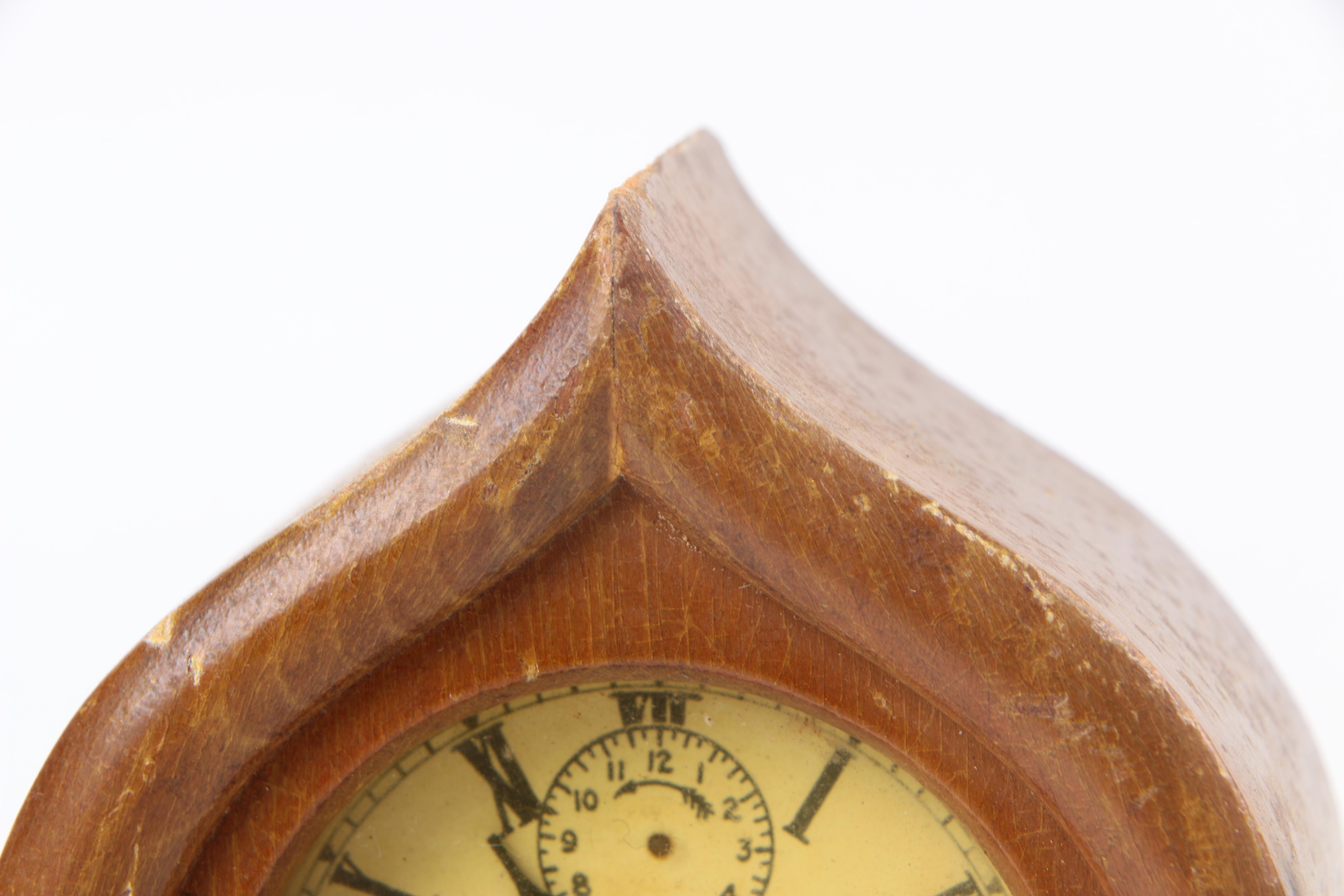 The Burroughs Company Gothic Style Alarm Clock