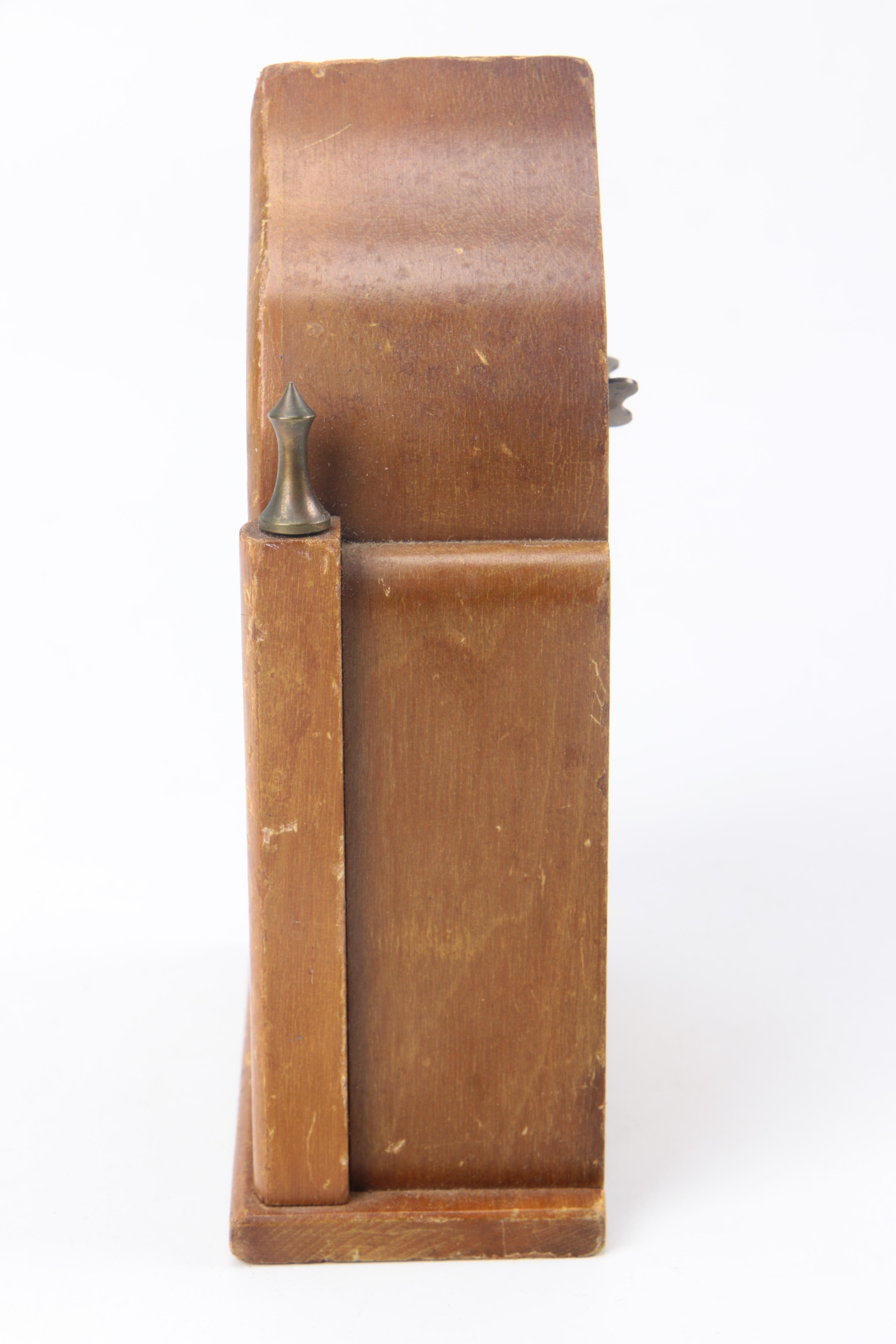 The Burroughs Company Gothic Style Alarm Clock