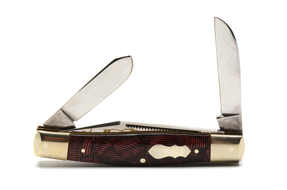 Victorinox Swiss Army Pocket Knife and a Limited Edition Frank Buster Pocket Knife