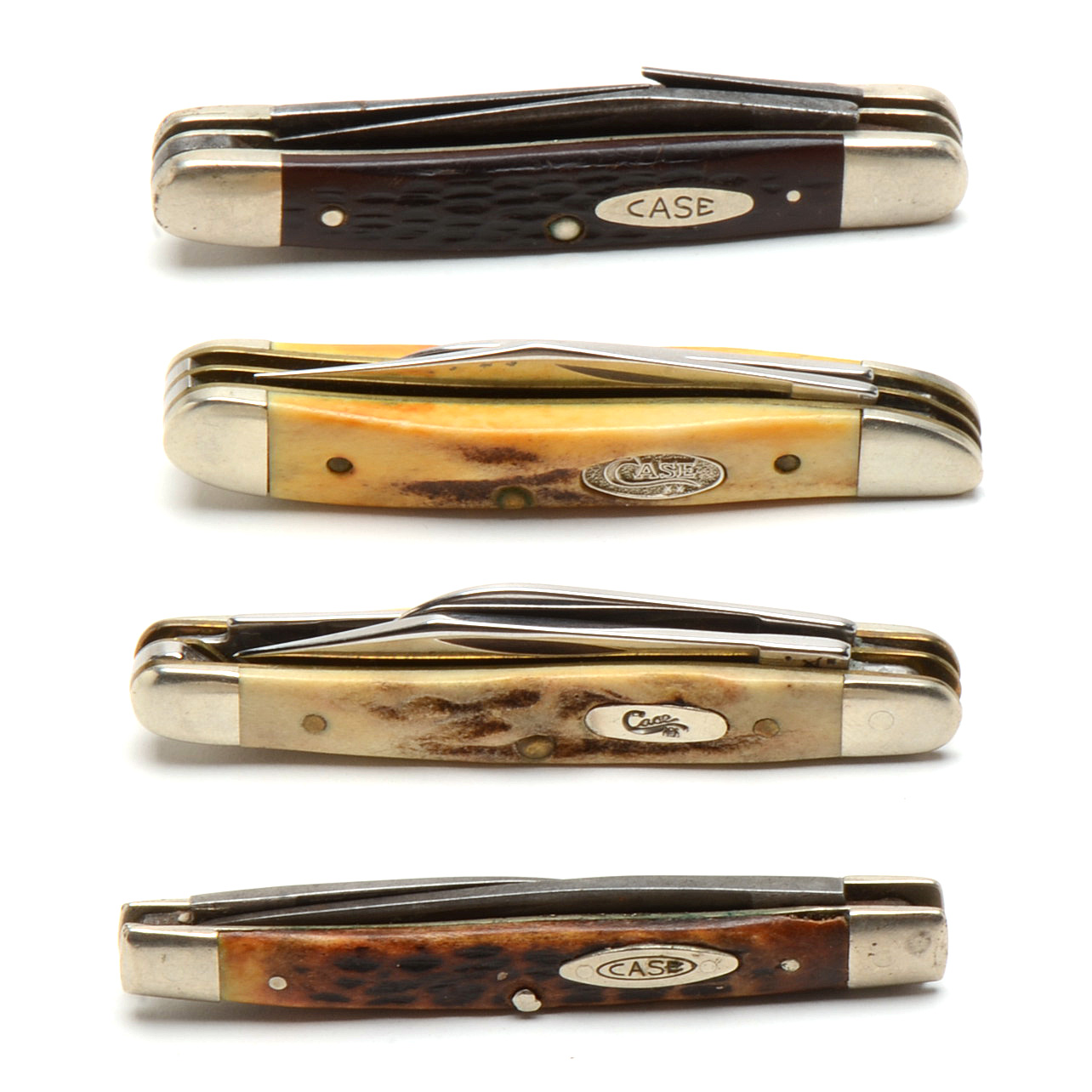 Collection of Four Vintage Case Pocket Knives