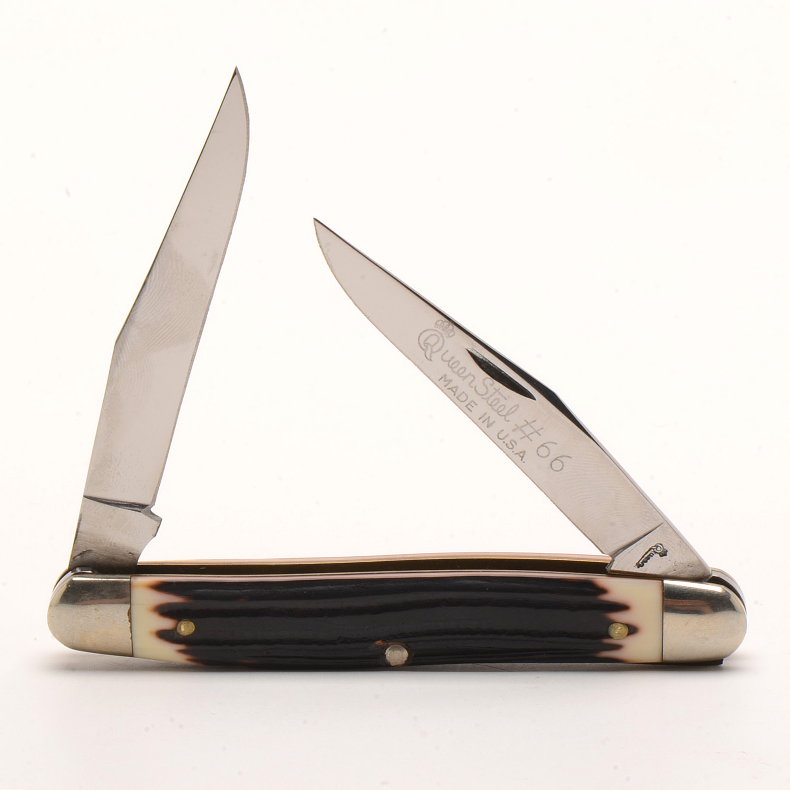 Collection of Four Queen Steel Pocket Knives