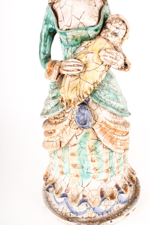 Antique Italian Terracotta Statue