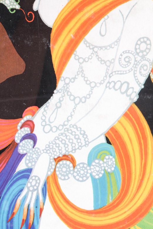 Erte Poster for the Lyric Opera 68, Signed