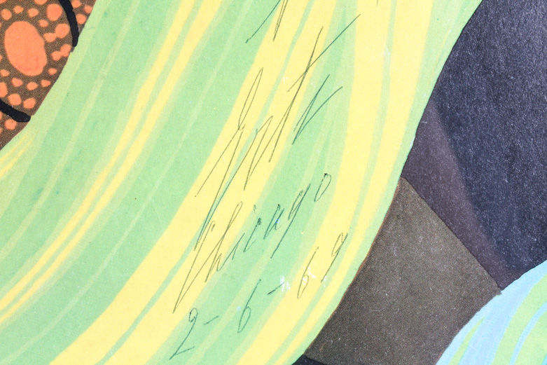 Erte Poster for the Lyric Opera 68, Signed