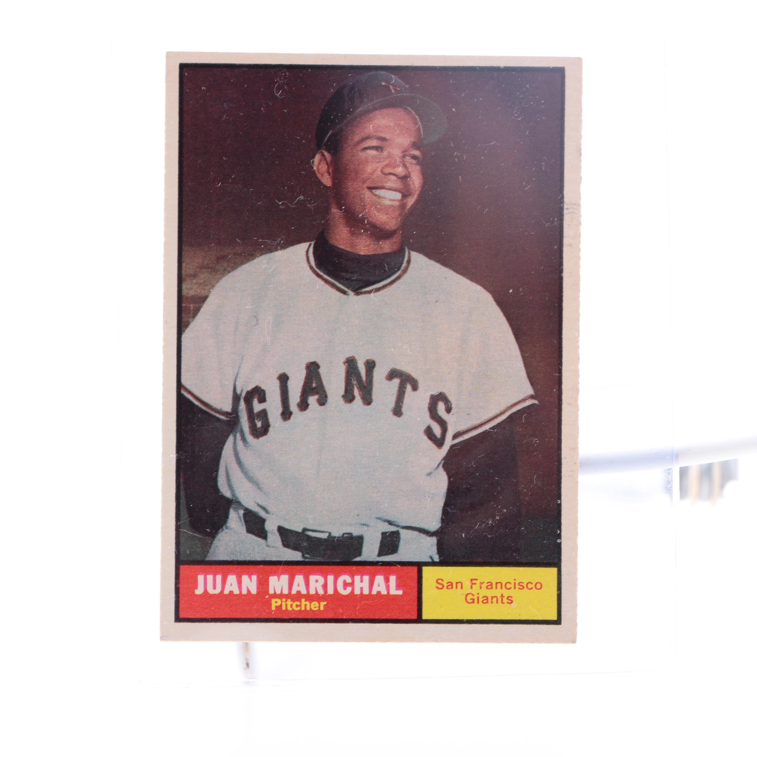 Johnny Bench and Juan Marichal Rookie Baseball Cards